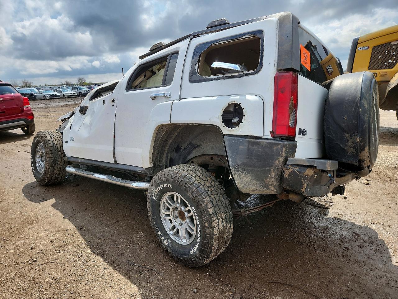 2008 Hummer H3 Alpha White vin: 5GTEN13L788174348