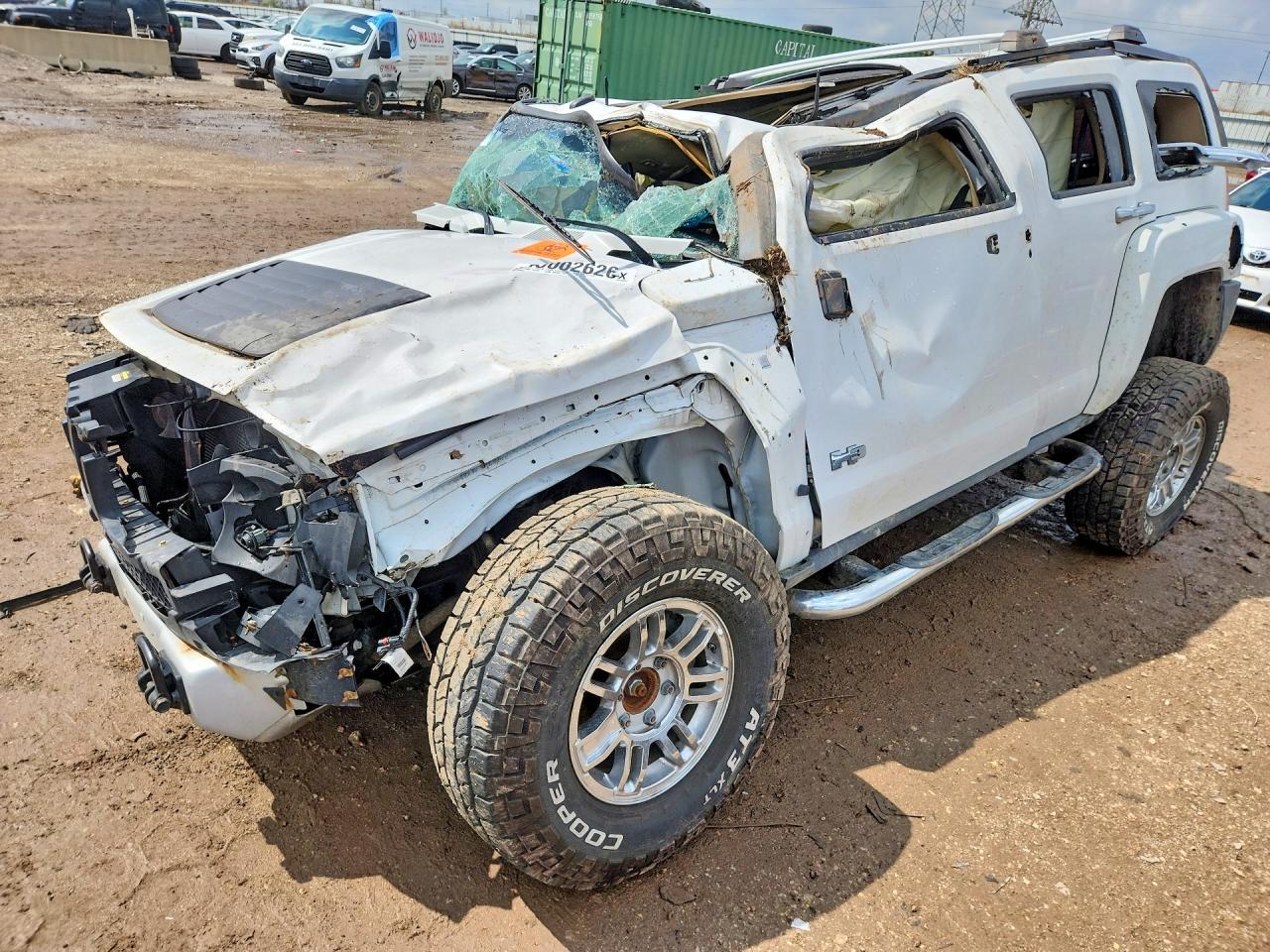 2008 Hummer H3 Alpha White vin: 5GTEN13L788174348