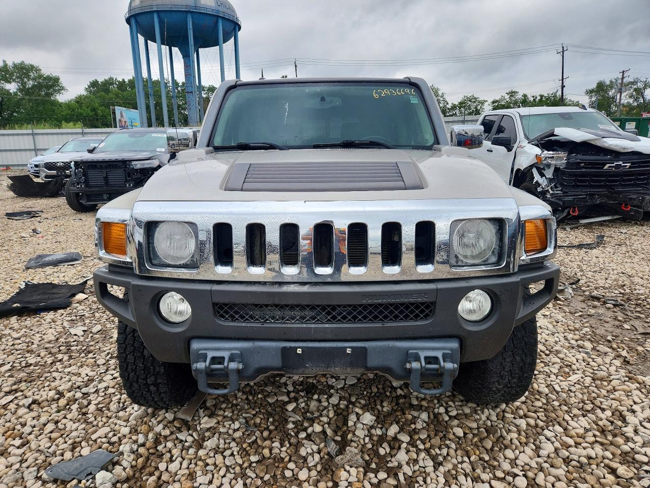 2008 Hummer H3 Luxury Tan vin: 5GTEN43E388186550
