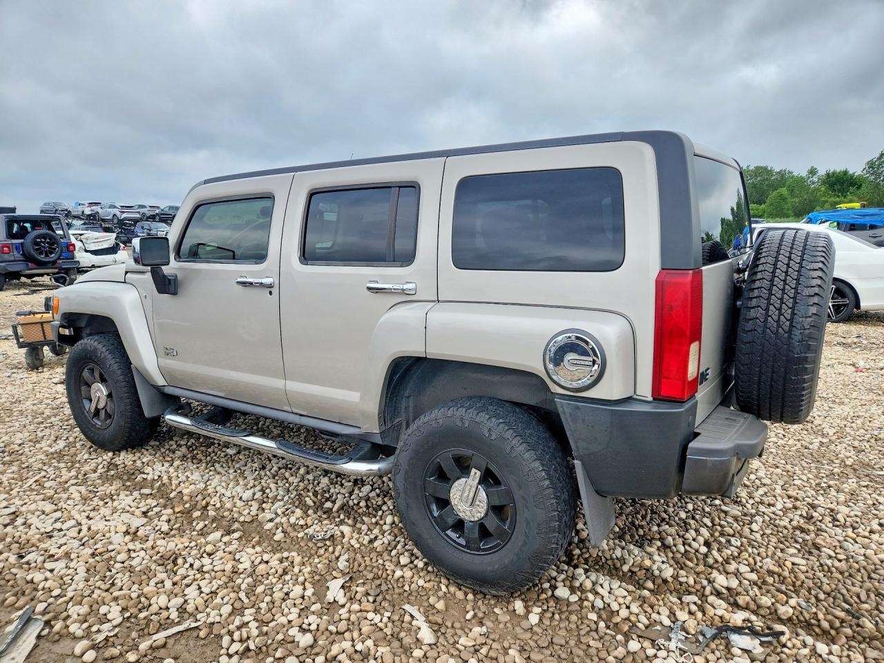 2008 Hummer H3 Luxury Tan vin: 5GTEN43E388186550