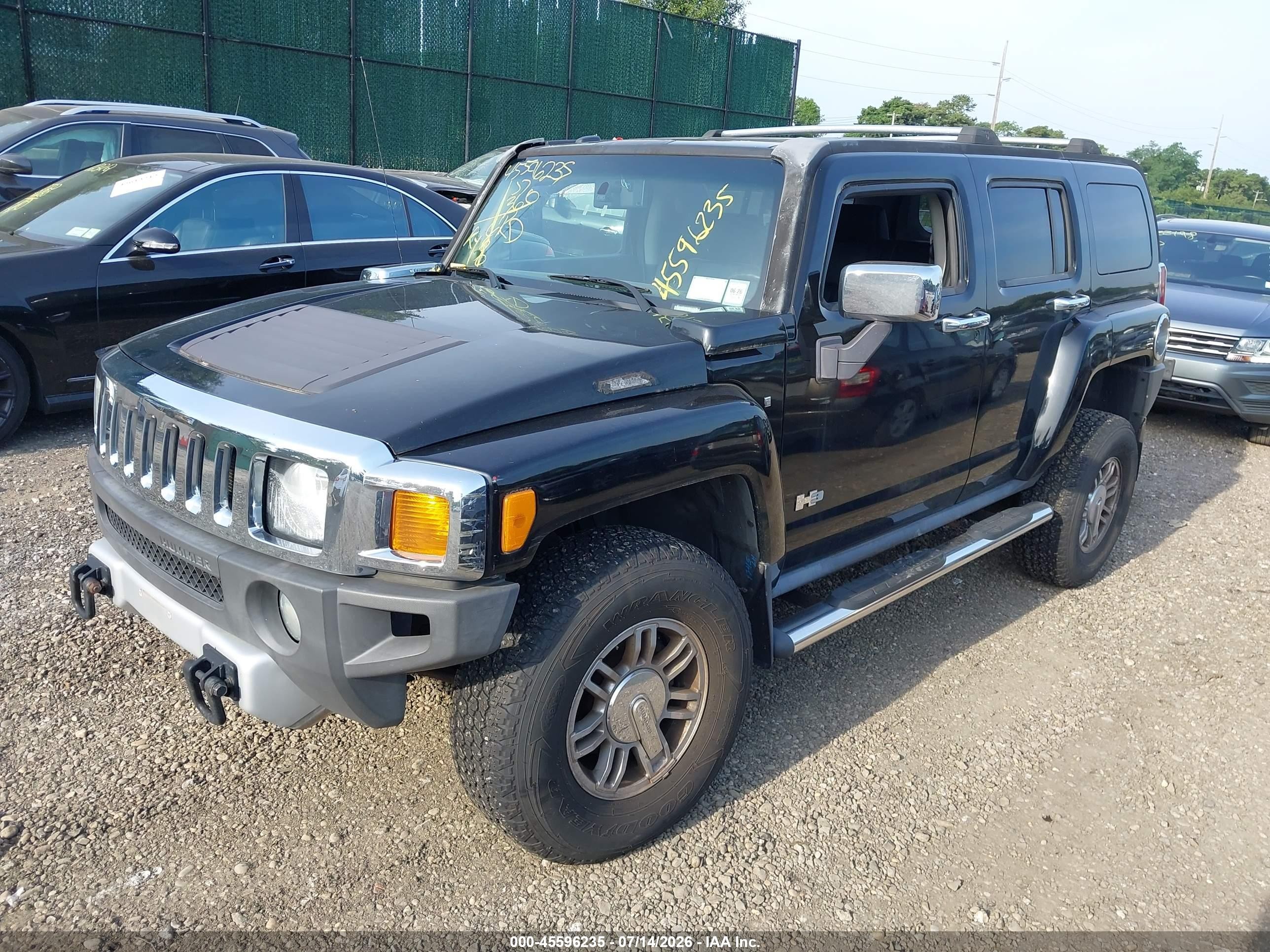 2008 Hummer H3 Suv Alpha Black vin: 5GTEN63L488185806