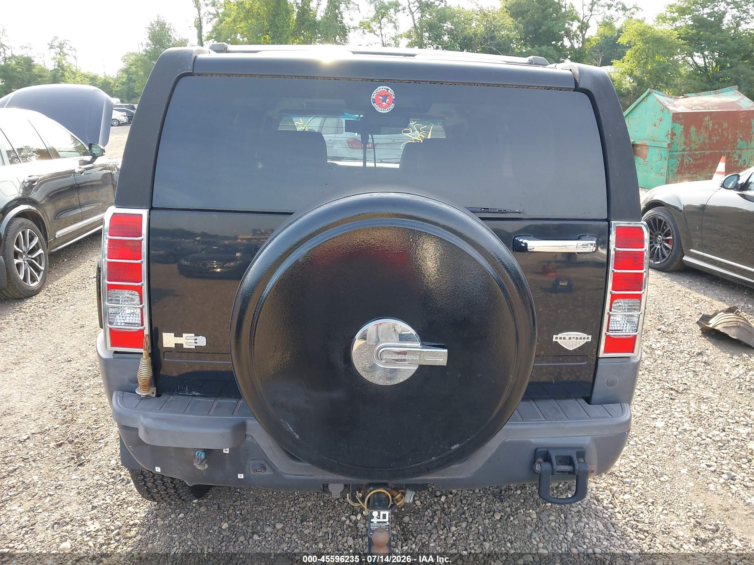 2008 Hummer H3 Suv Alpha Black vin: 5GTEN63L488185806