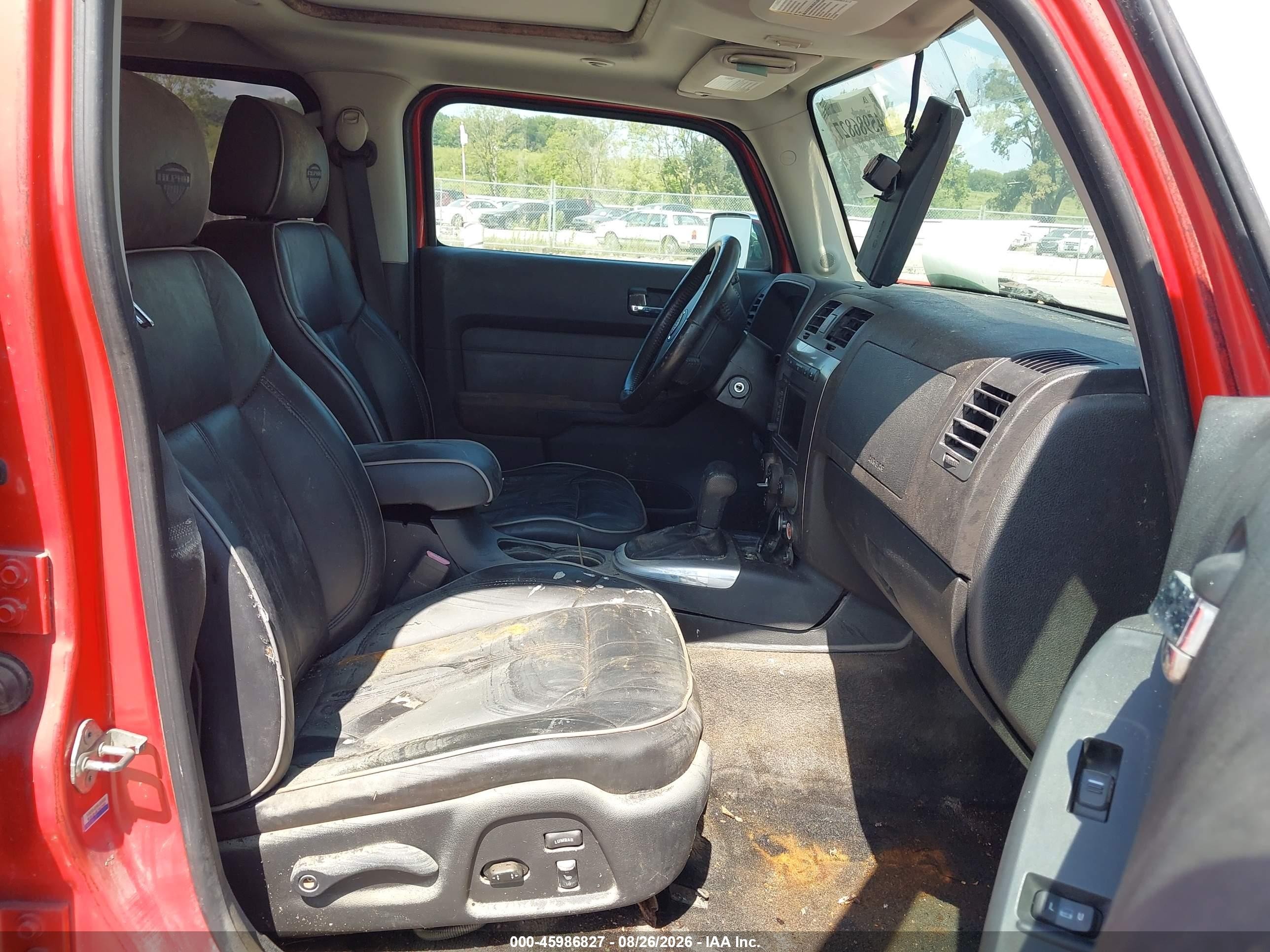 2008 Hummer H3 Suv Alpha Orange vin: 5GTEN63LX88199113