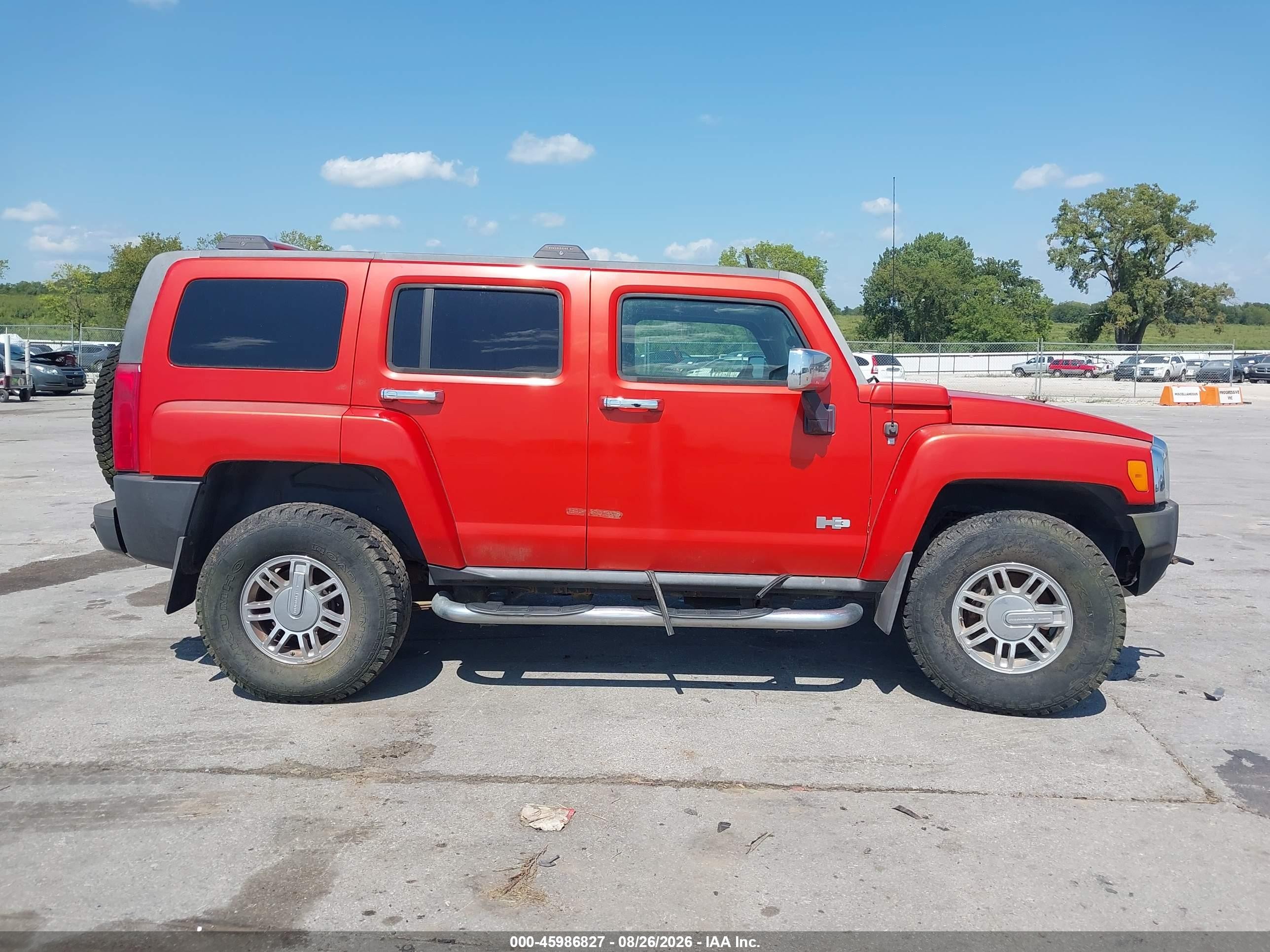 2008 Hummer H3 Suv Alpha Orange vin: 5GTEN63LX88199113