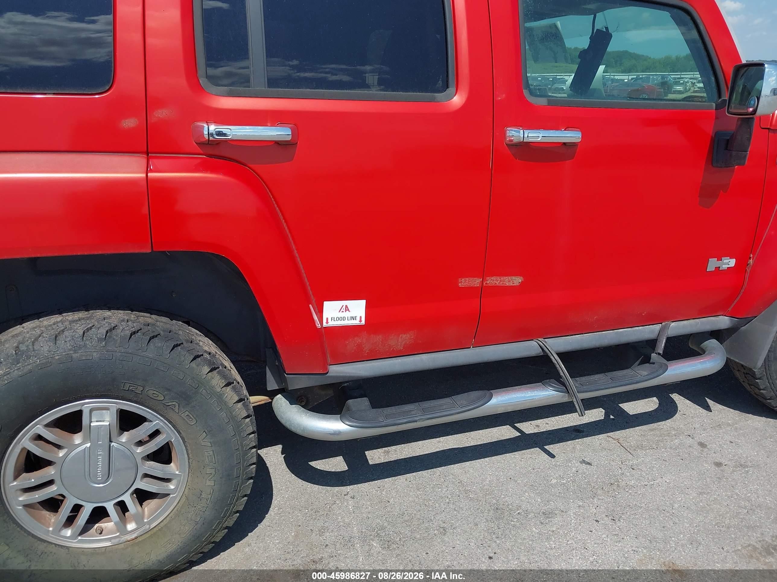 2008 Hummer H3 Suv Alpha Orange vin: 5GTEN63LX88199113