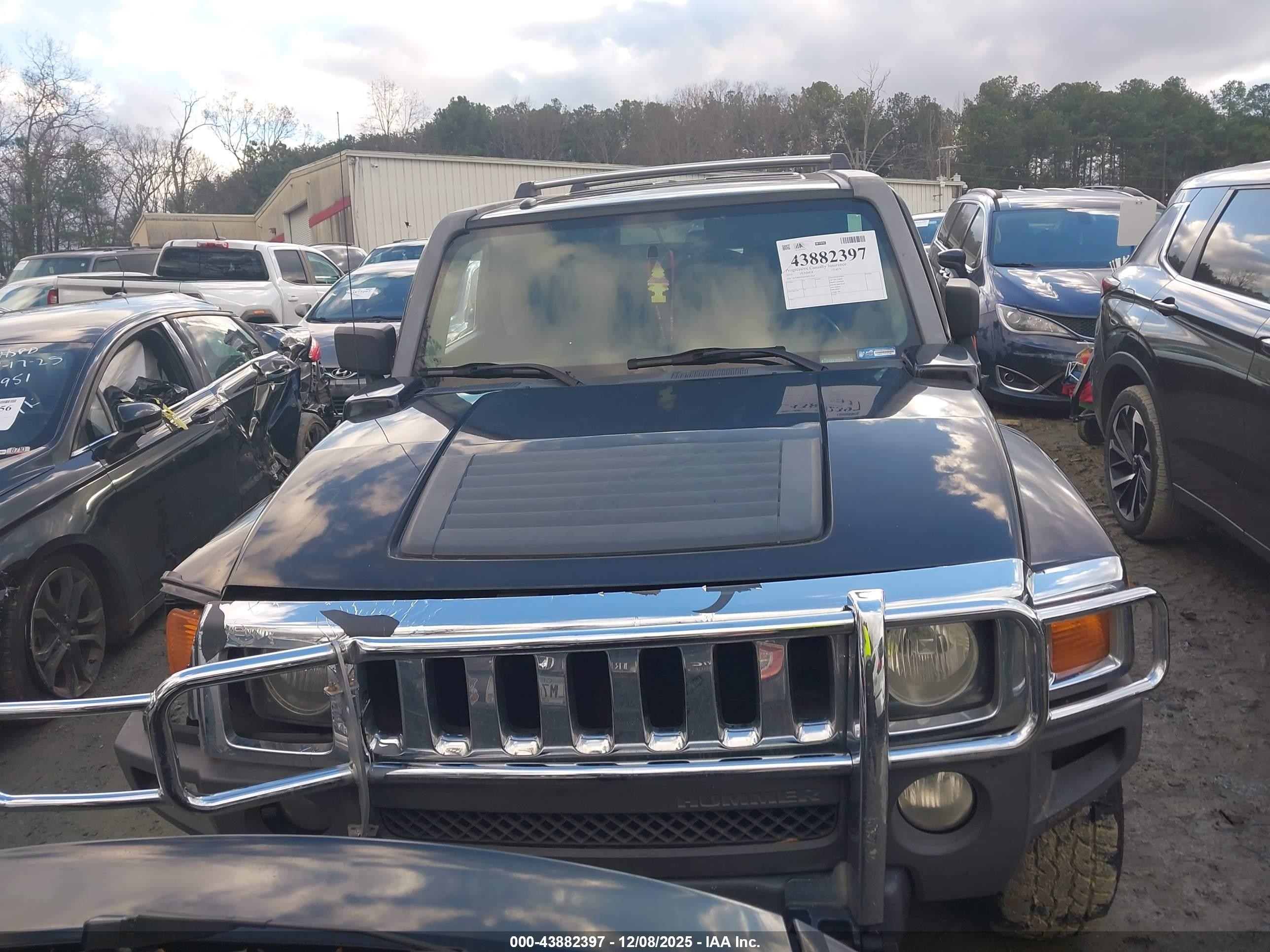 2010 Hummer H3 Suv   Black vin: 5GTMNGEE0A8117914