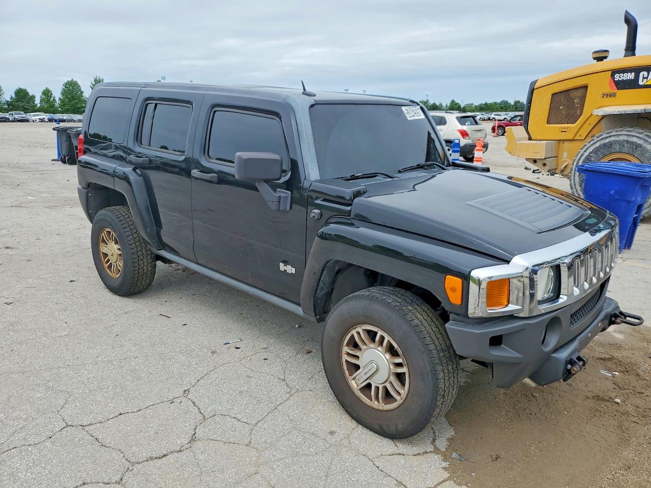 2010 Hummer H3 Black vin: 5GTMNGEE1A8137654