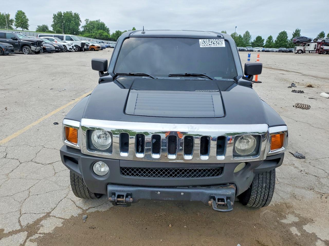 2010 Hummer H3 Black vin: 5GTMNGEE1A8137654