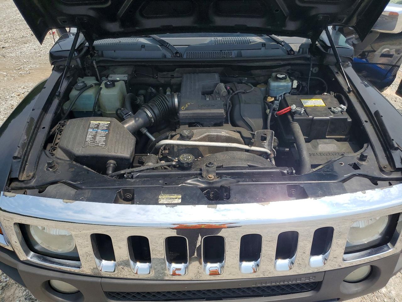 2010 Hummer H3 Black vin: 5GTMNGEE4A8120279