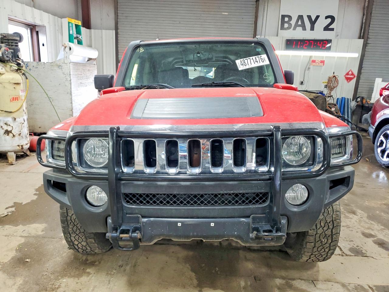 2010 Hummer H3 Red vin: 5GTMNGEE6A8118789