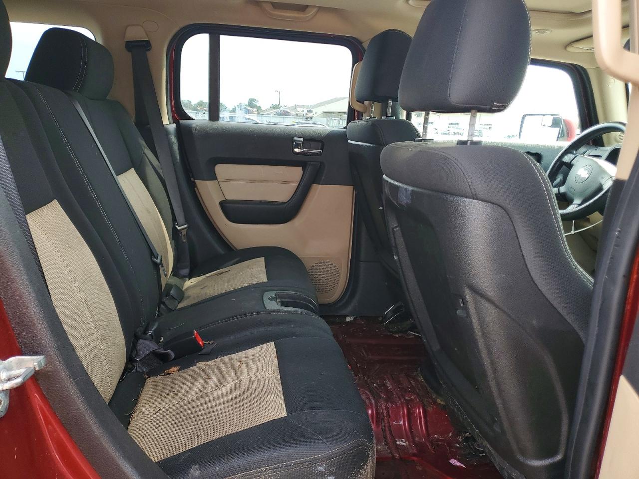 2010 Hummer H3 Burgundy vin: 5GTMNGEE7A8119000