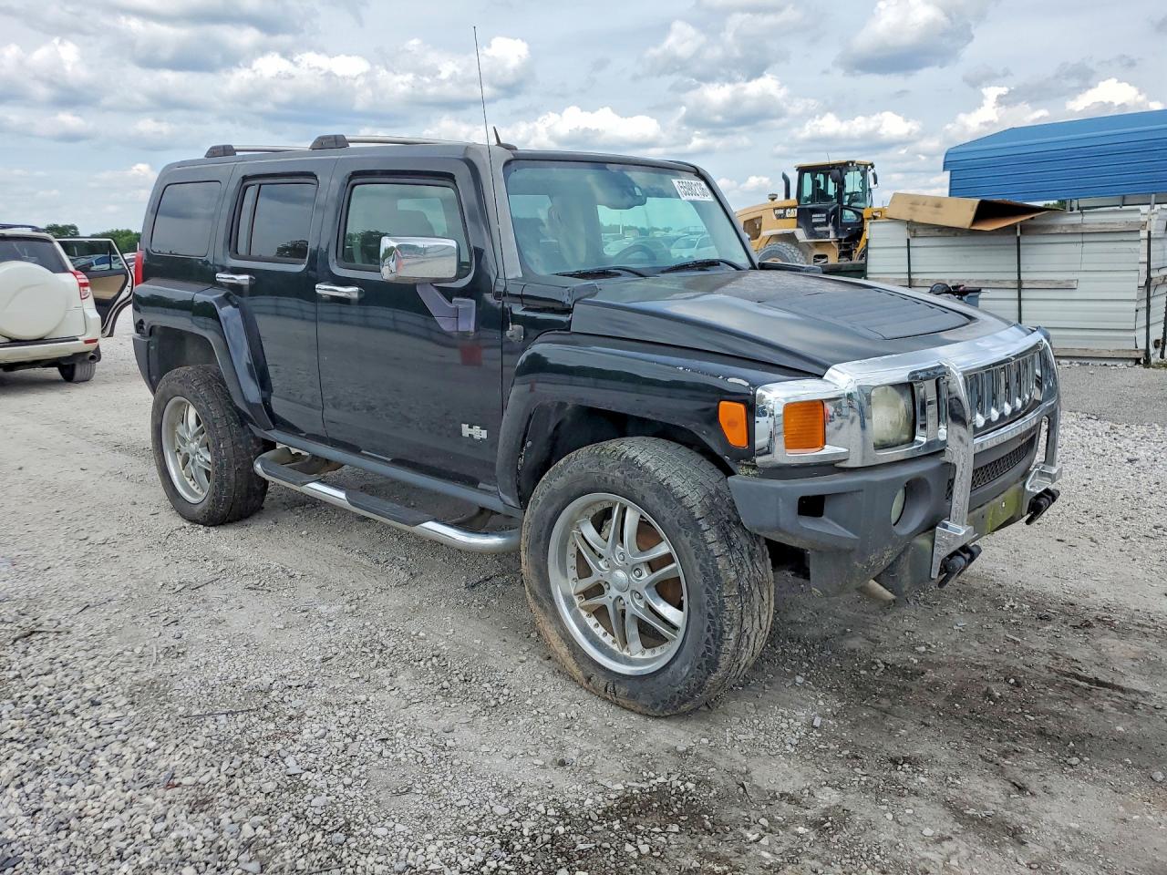 2010 Hummer H3 Luxury Black vin: 5GTMNJEE1A8120365