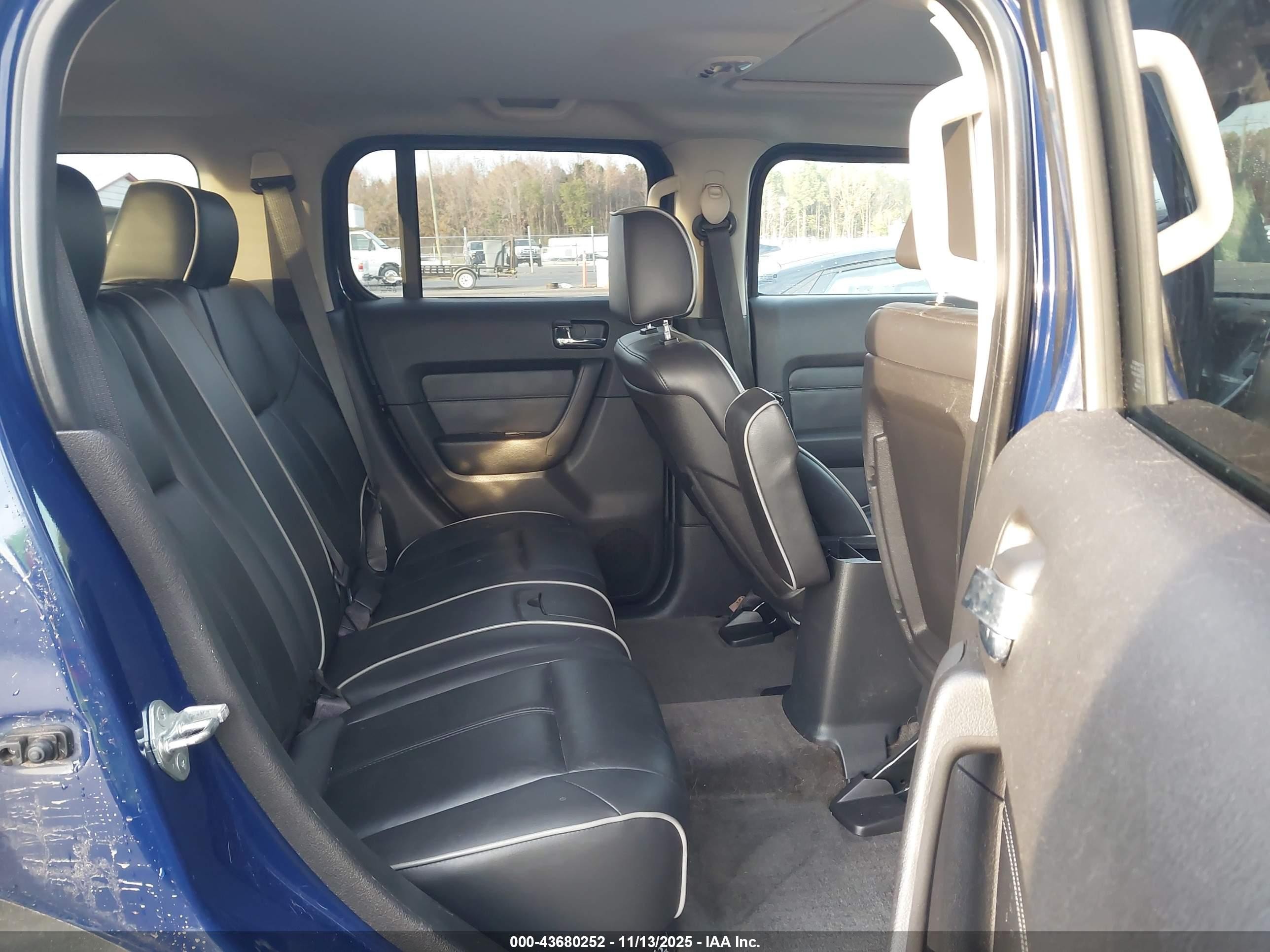 2010 Hummer H3 Suv Luxury Blue vin: 5GTMNJEE7A8139700
