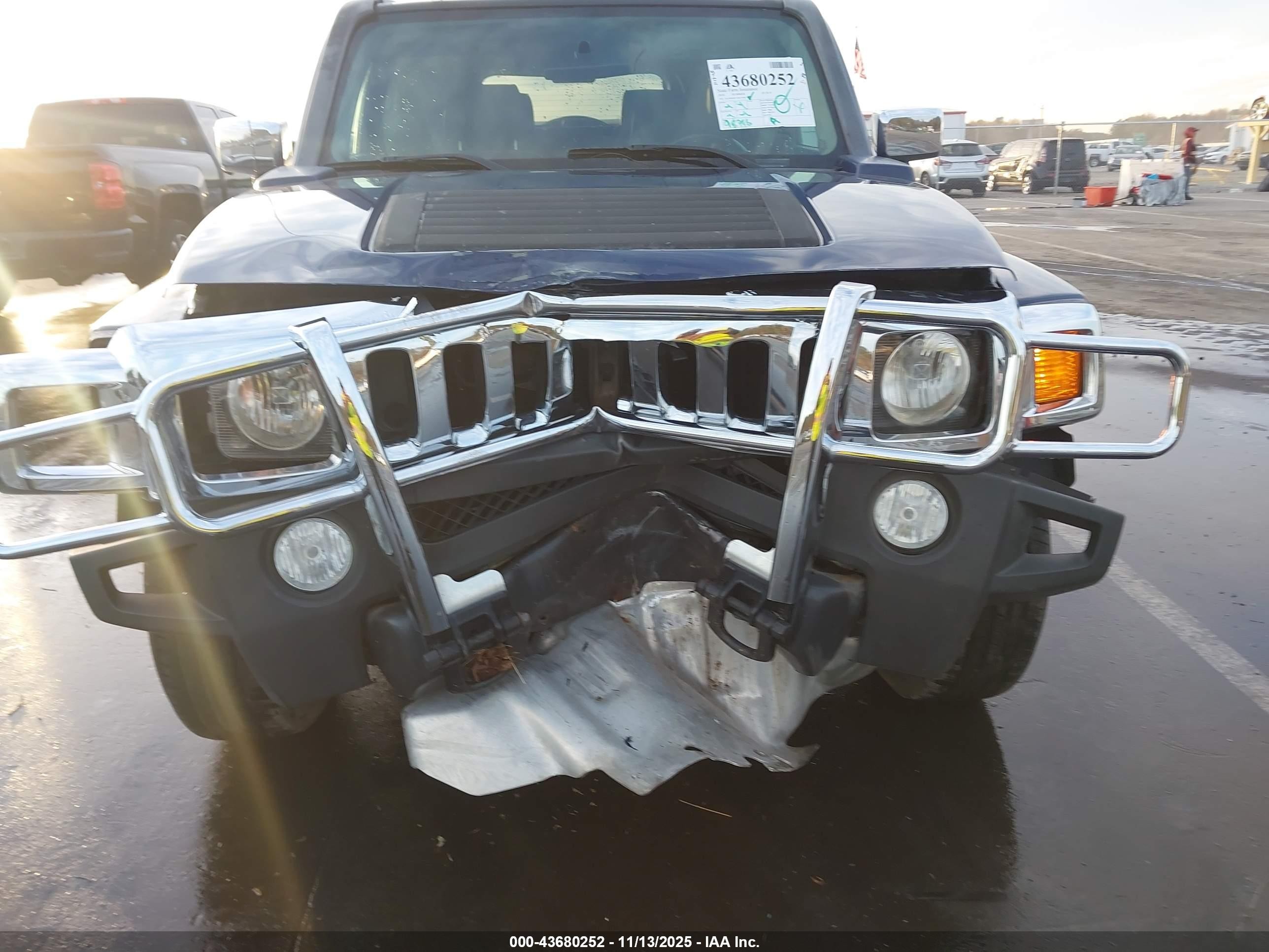 2010 Hummer H3 Suv Luxury Blue vin: 5GTMNJEE7A8139700