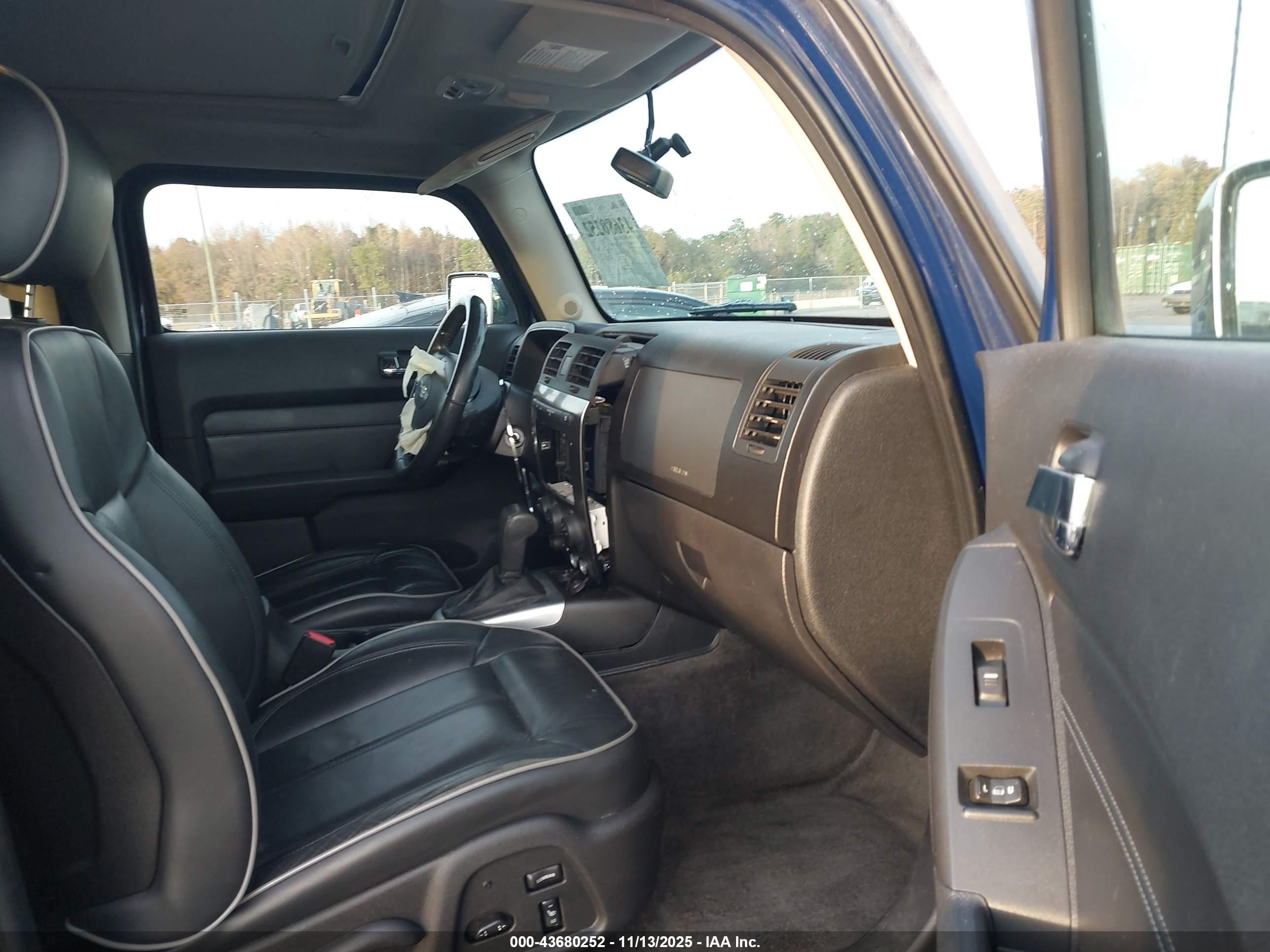 2010 Hummer H3 Suv Luxury Blue vin: 5GTMNJEE7A8139700