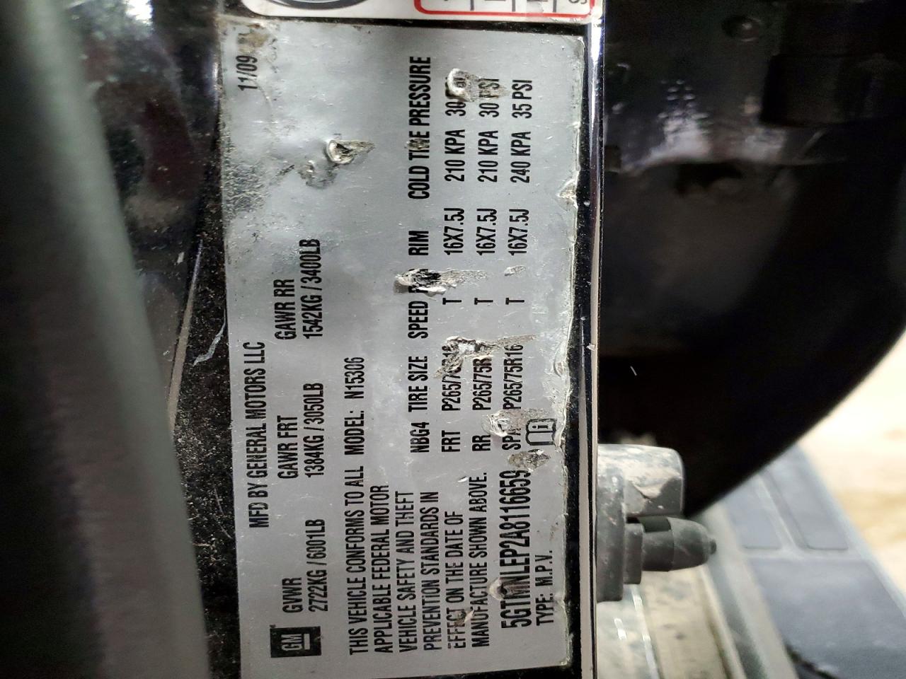 2010 Hummer H3 Alpha Черный vin: 5GTMNLEP2A8116659