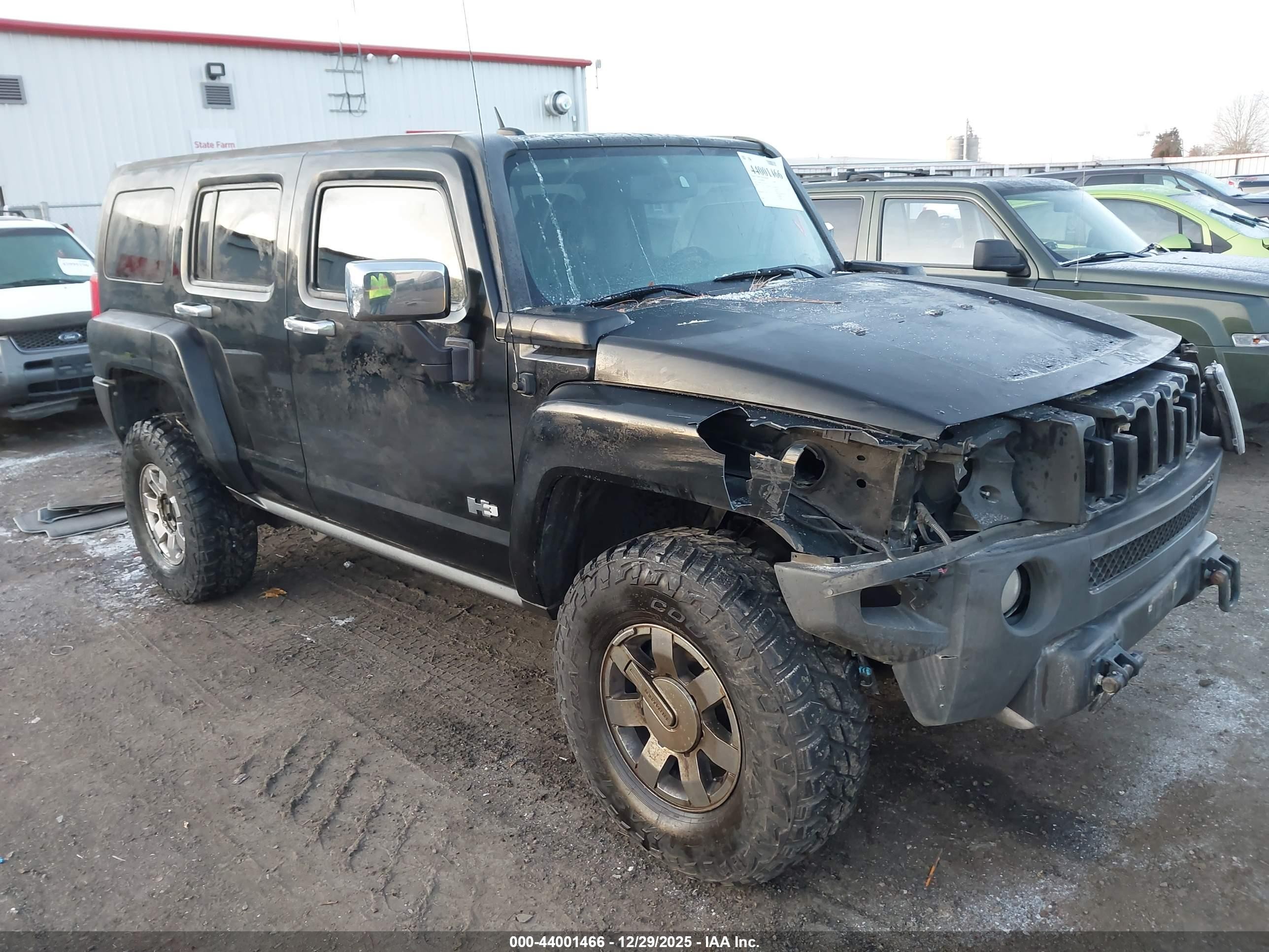 2010 Hummer H3 Suv Alpha Black vin: 5GTMNLEP7A8114213