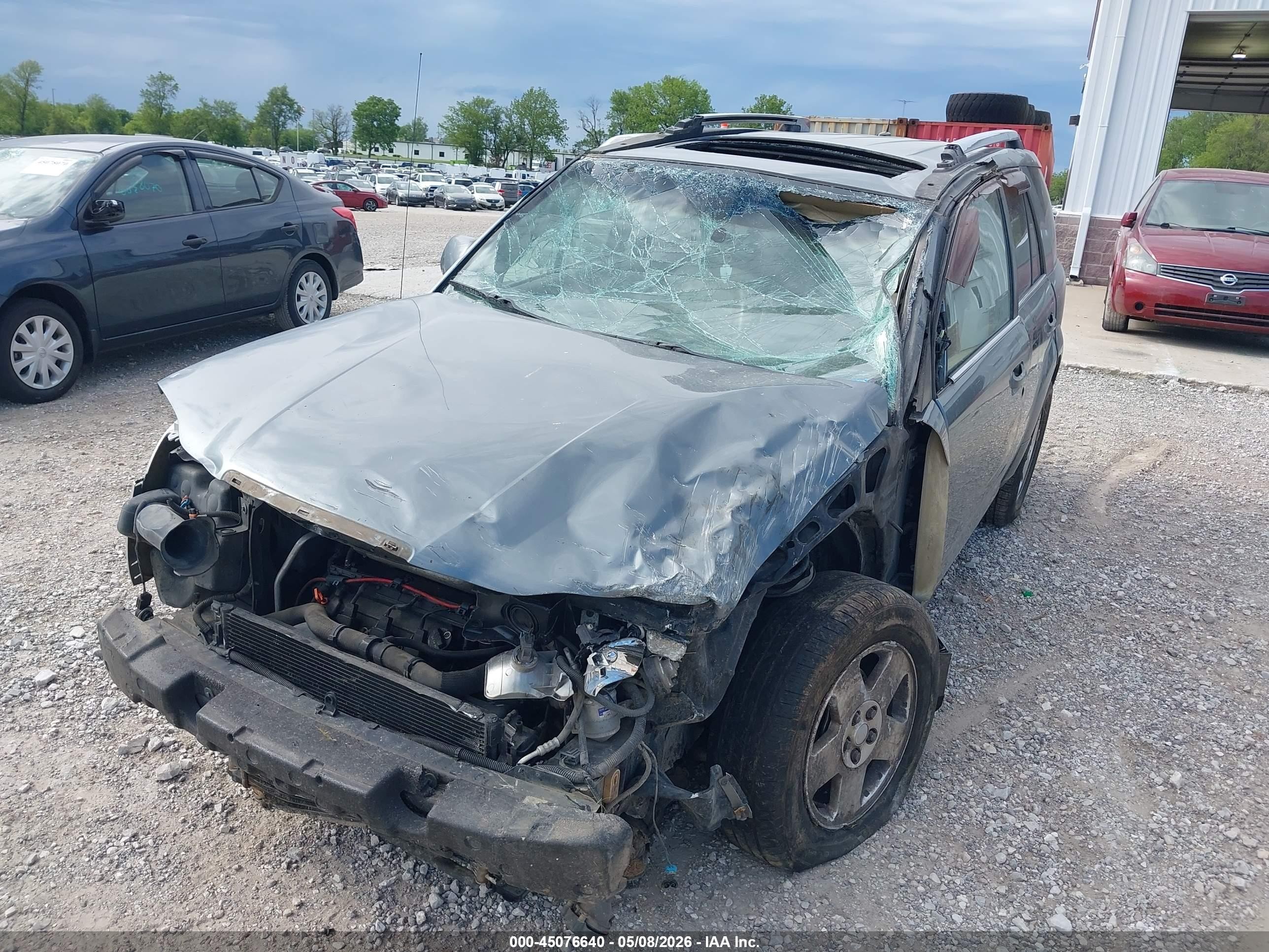 2007 Saturn Vue V6 Blue vin: 5GZCZ63417S822307