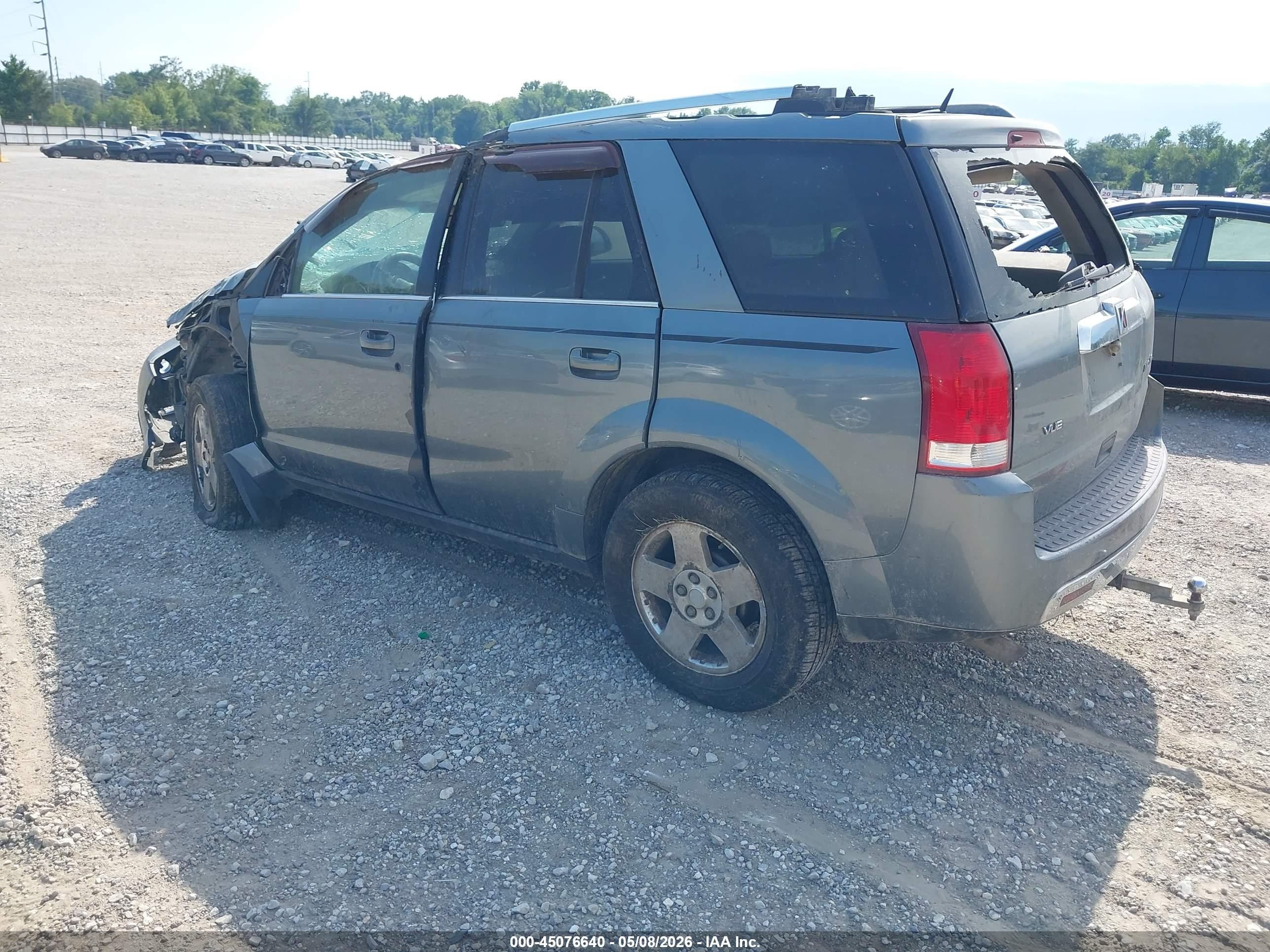 2007 Saturn Vue V6 Blue vin: 5GZCZ63417S822307