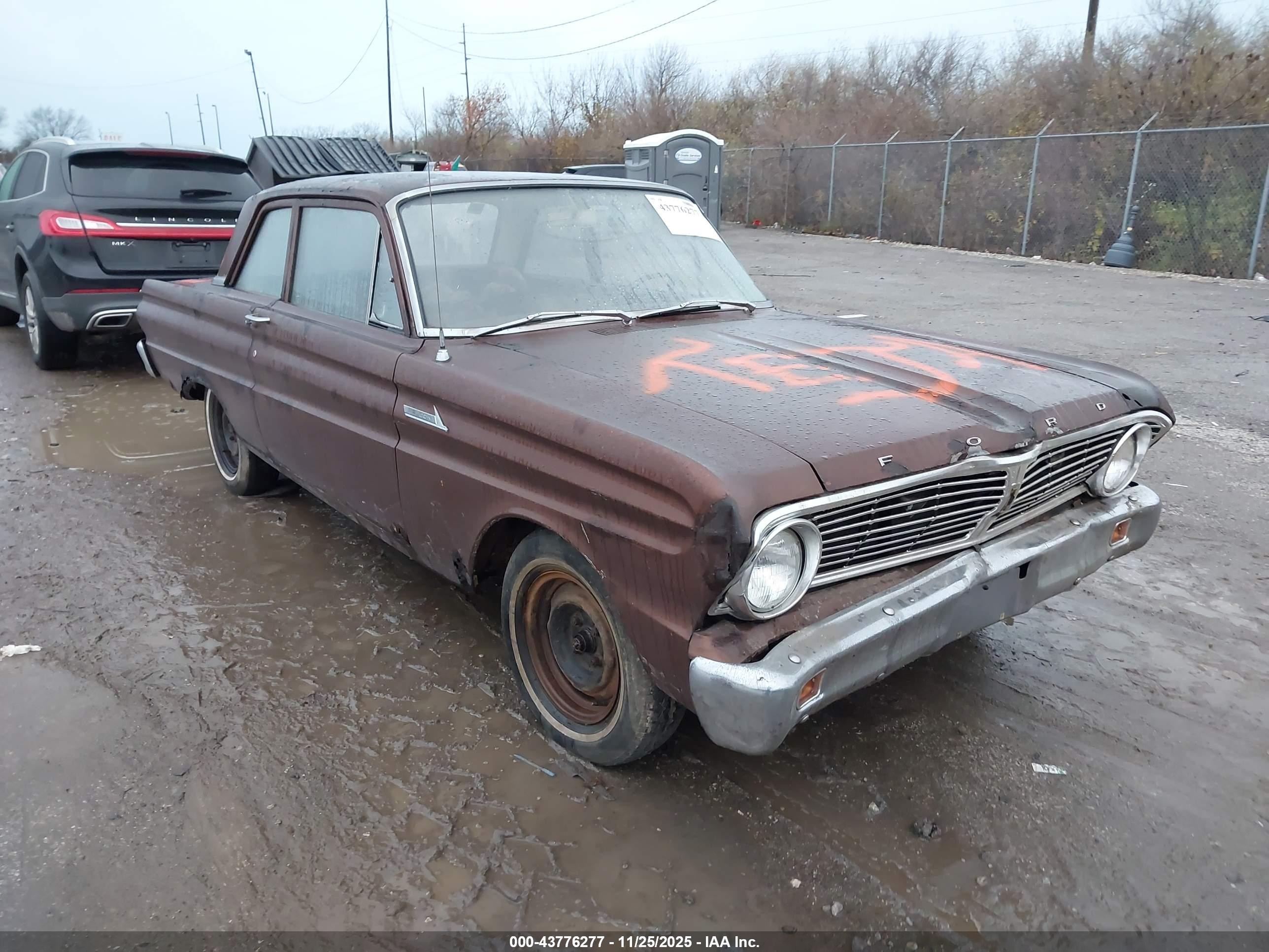 1965 Ford Falcon   Brown vin: 5HO1T132350      