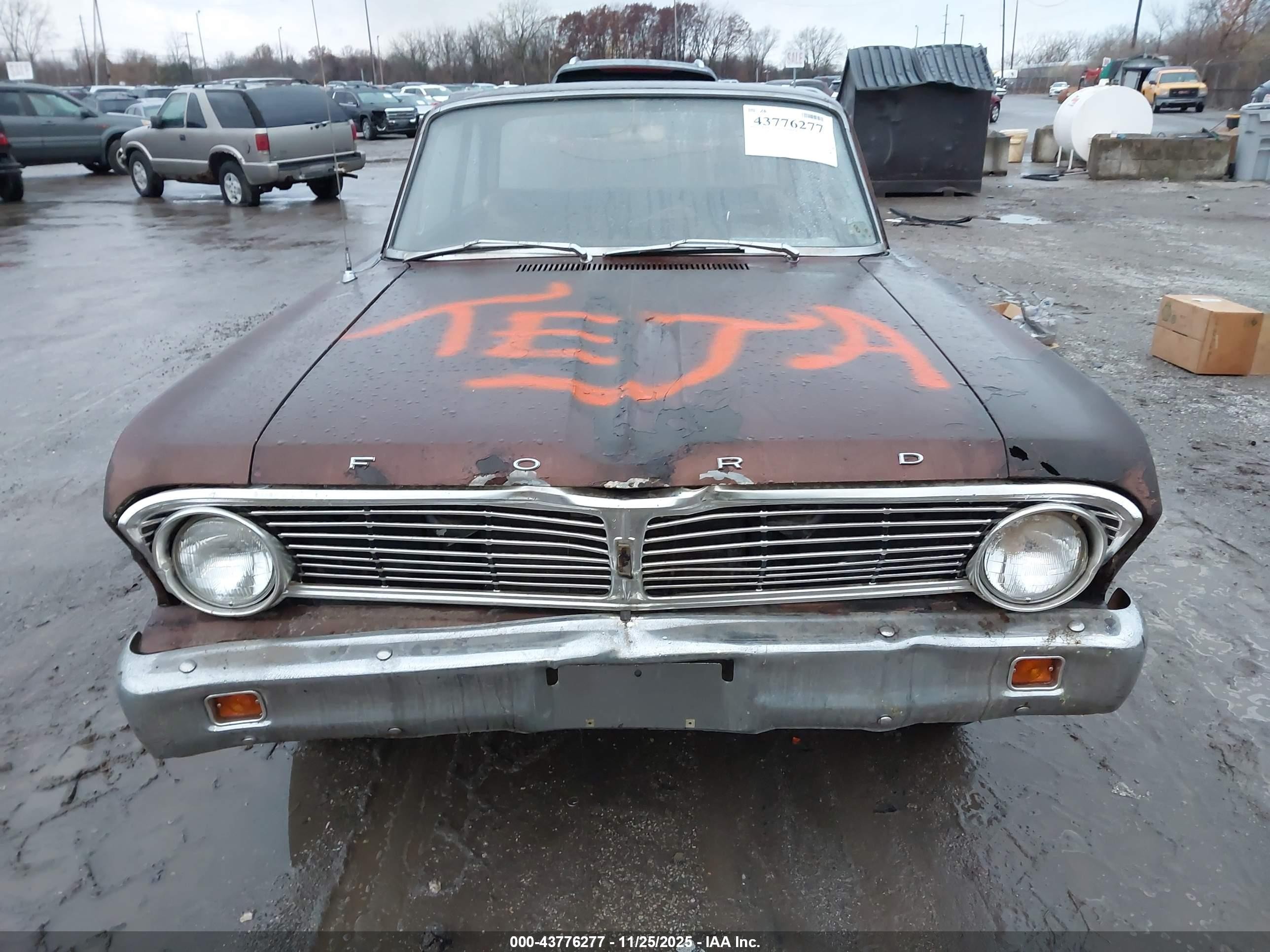 1965 Ford Falcon   Коричневый vin: 5HO1T132350      