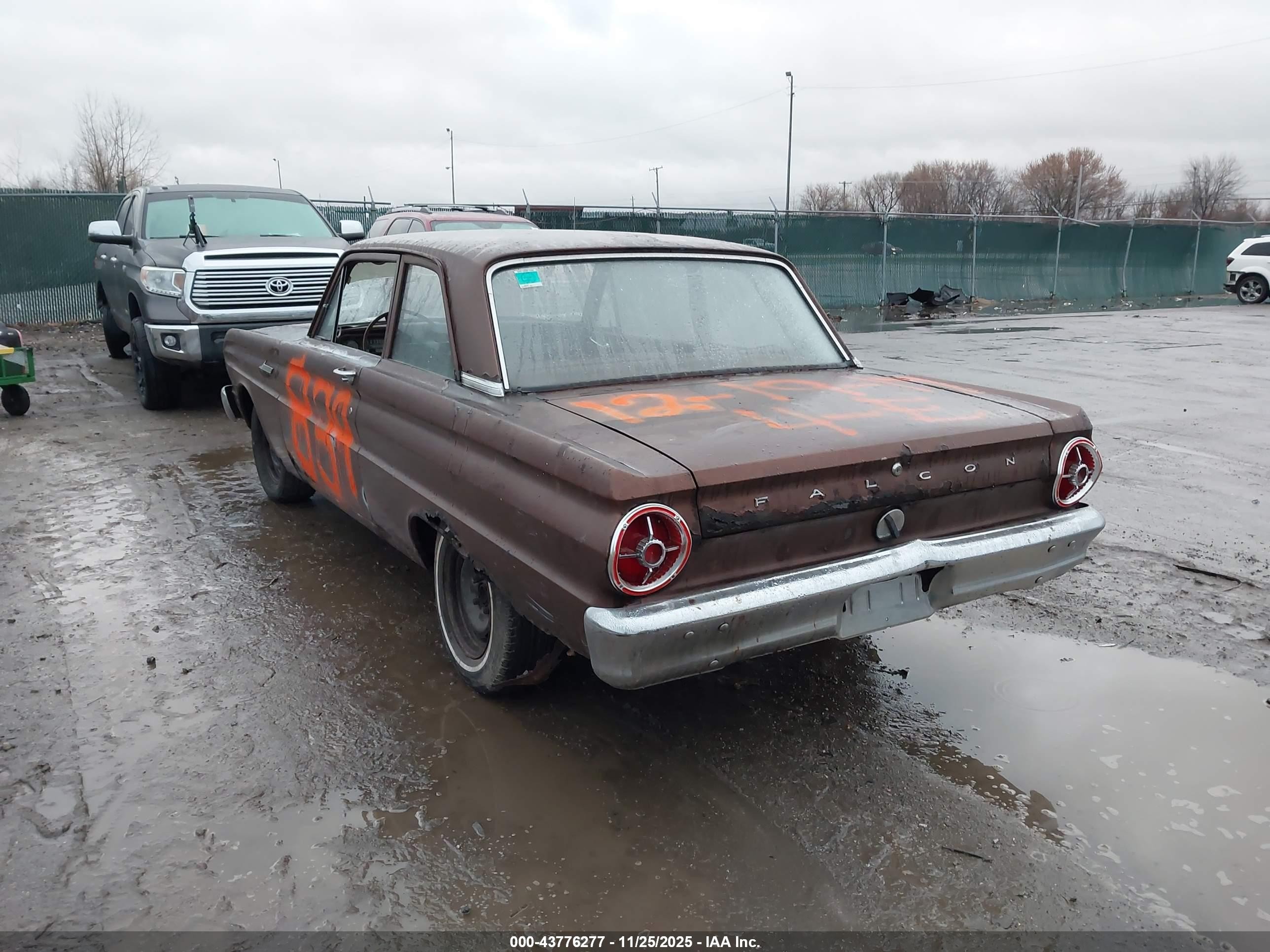 1965 Ford Falcon   Коричневый vin: 5HO1T132350      