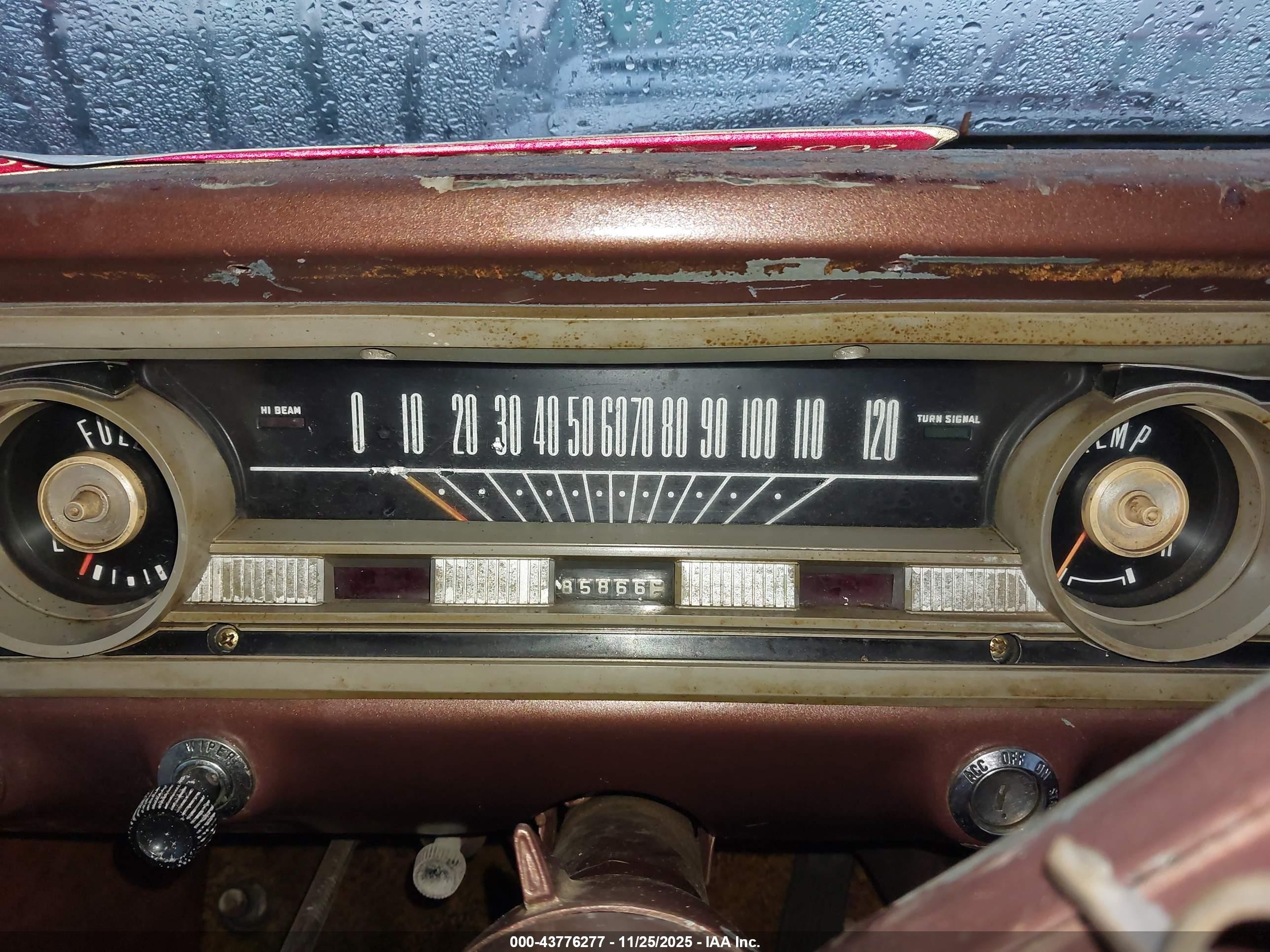 1965 Ford Falcon   Коричневый vin: 5HO1T132350      