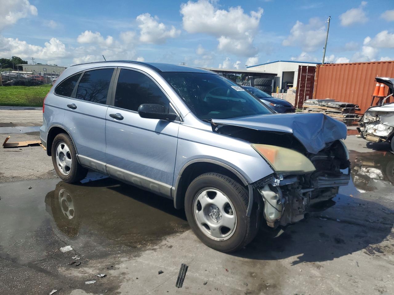2009 Honda Cr-v Lx Silver vin: 5J6RE38309L009568