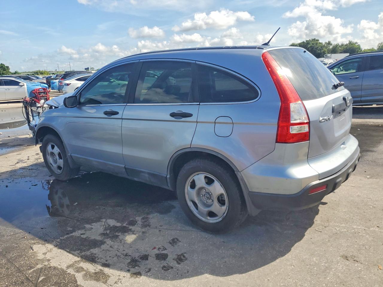 2009 Honda Cr-v Lx Silver vin: 5J6RE38309L009568
