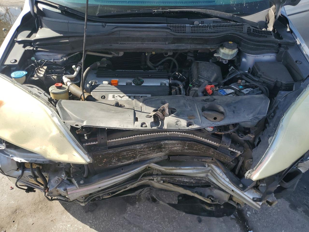 2009 Honda Cr-v Lx Silver vin: 5J6RE38309L009568