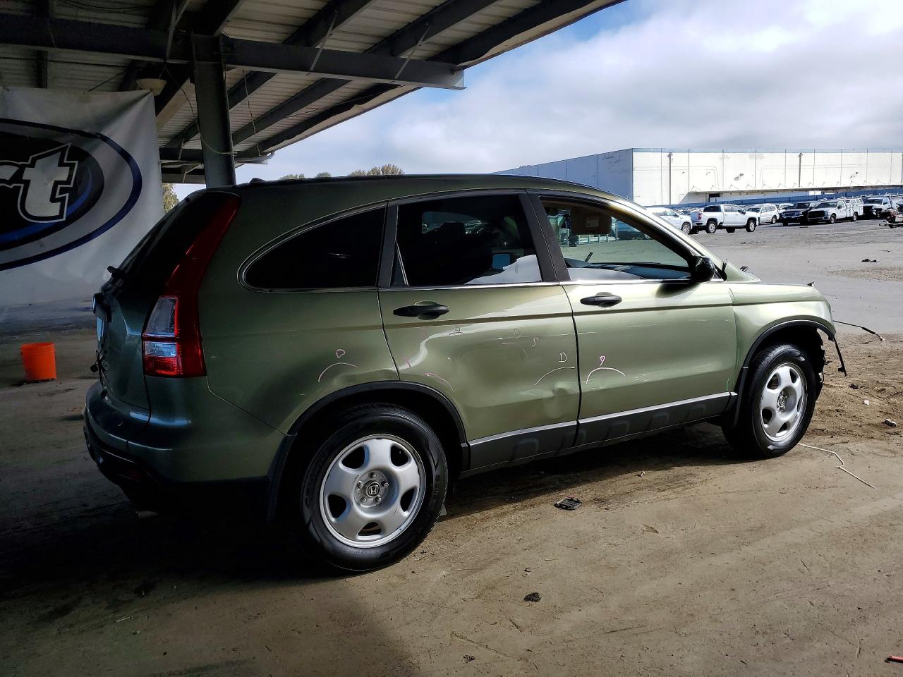 2009 Honda Cr-v Lx Зеленый vin: 5J6RE38309L014981