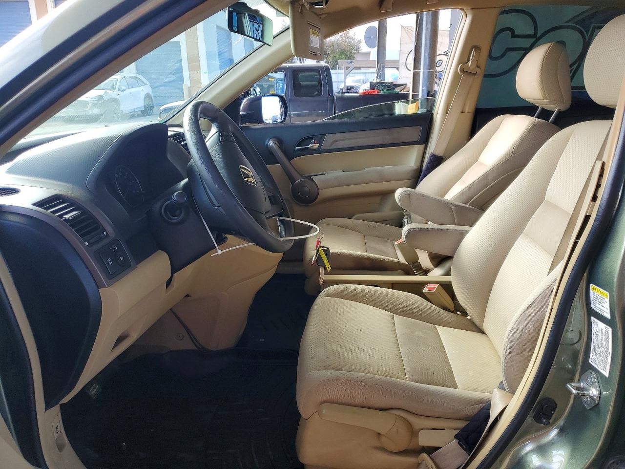 2009 Honda Cr-v Lx Зеленый vin: 5J6RE38309L014981