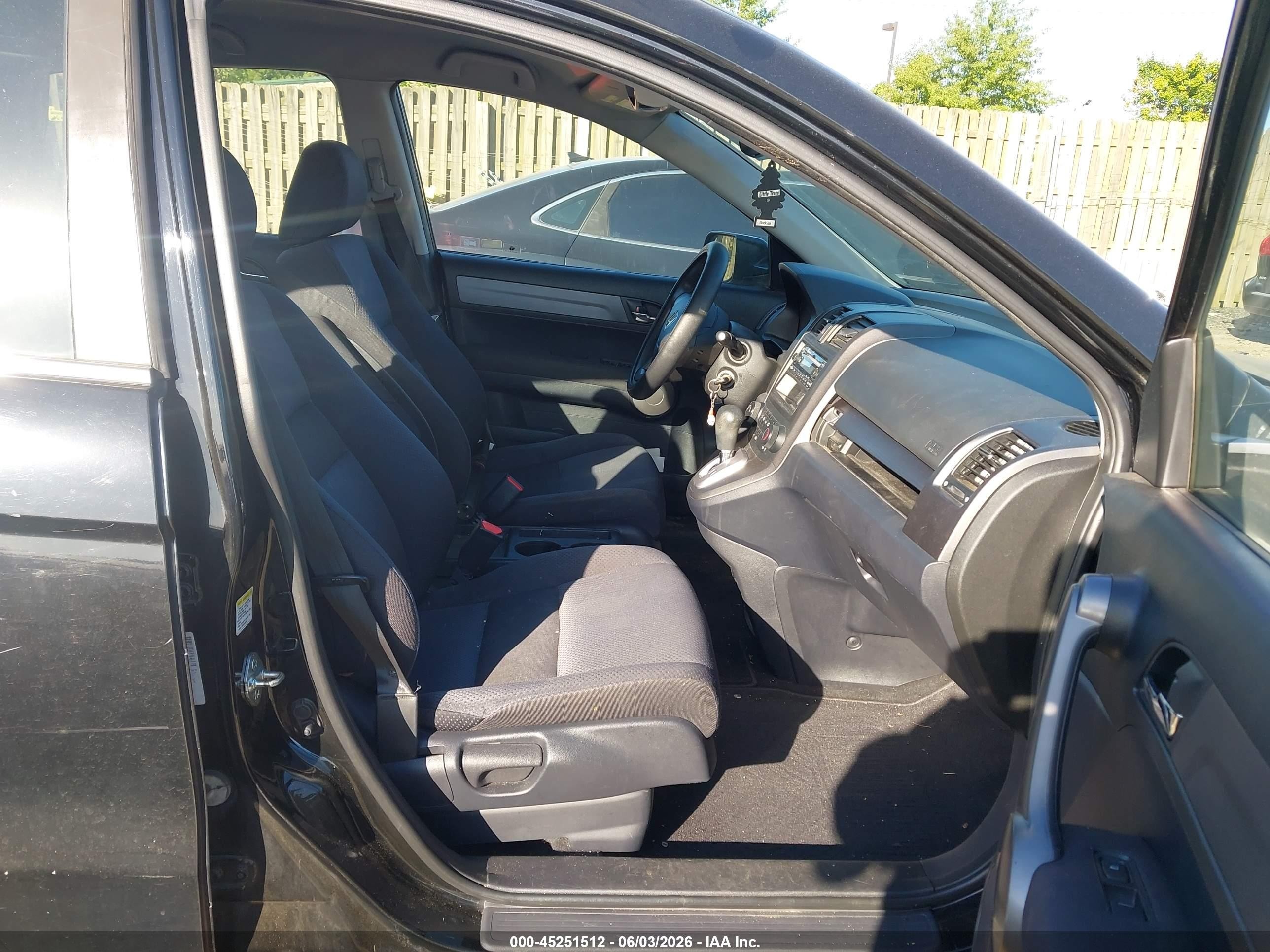 2009 Honda Cr-v Lx Черный vin: 5J6RE38309L031375