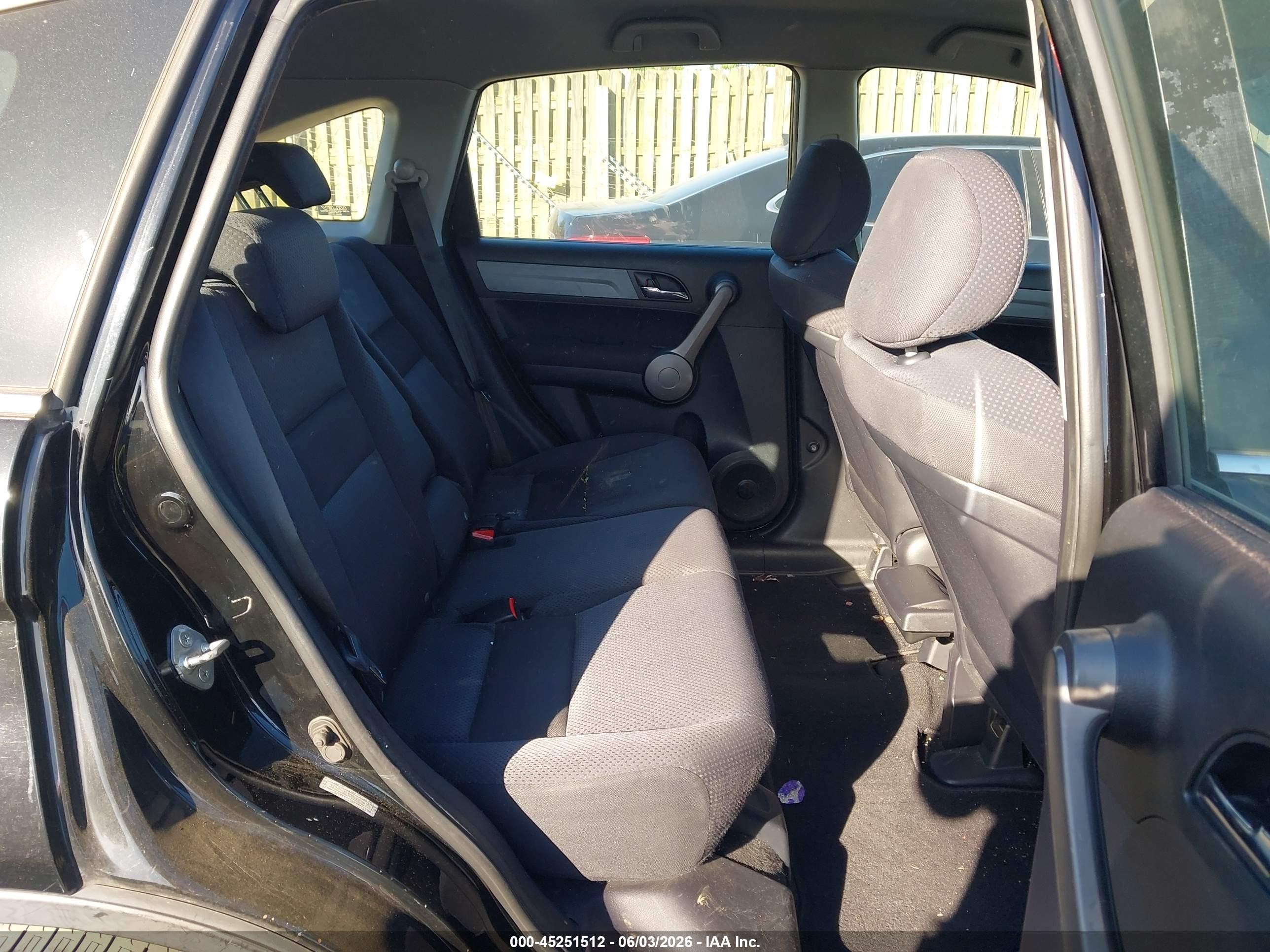 2009 Honda Cr-v Lx Черный vin: 5J6RE38309L031375