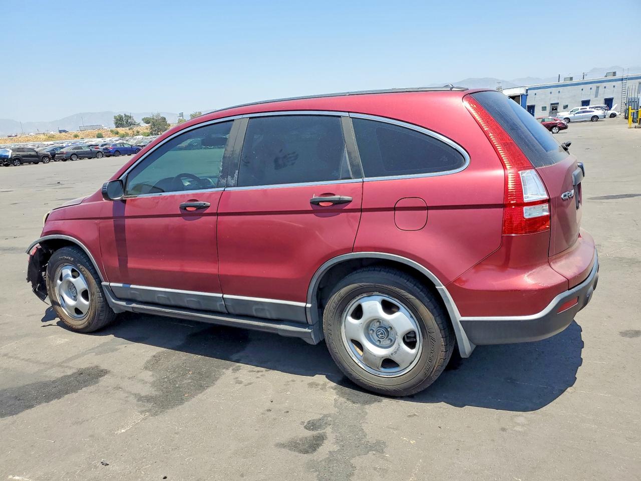 2009 Honda Cr-v Lx Burgundy vin: 5J6RE38309L034860