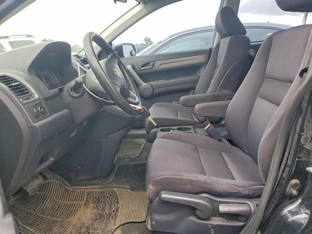2008 Honda Cr-v Lx Black vin: 5J6RE38328L800943