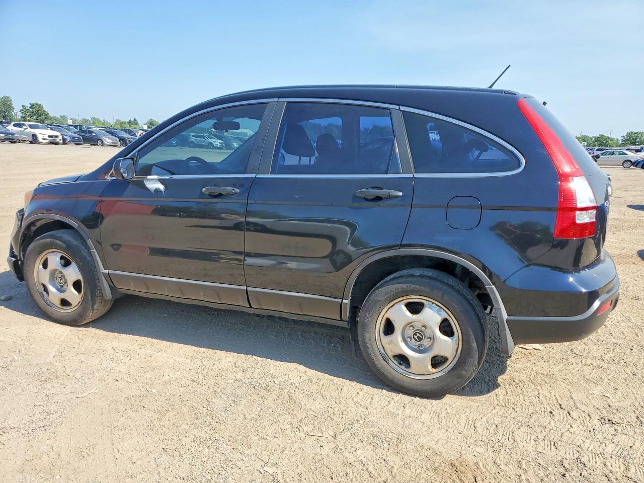 2008 Honda Cr-v Lx Black vin: 5J6RE38328L800943