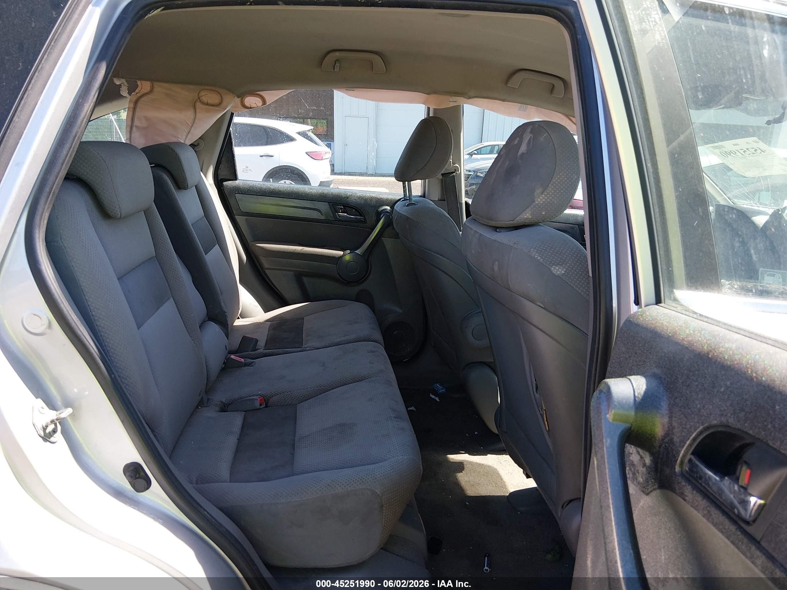 2009 Honda Cr-v Lx Silver vin: 5J6RE38329L003707