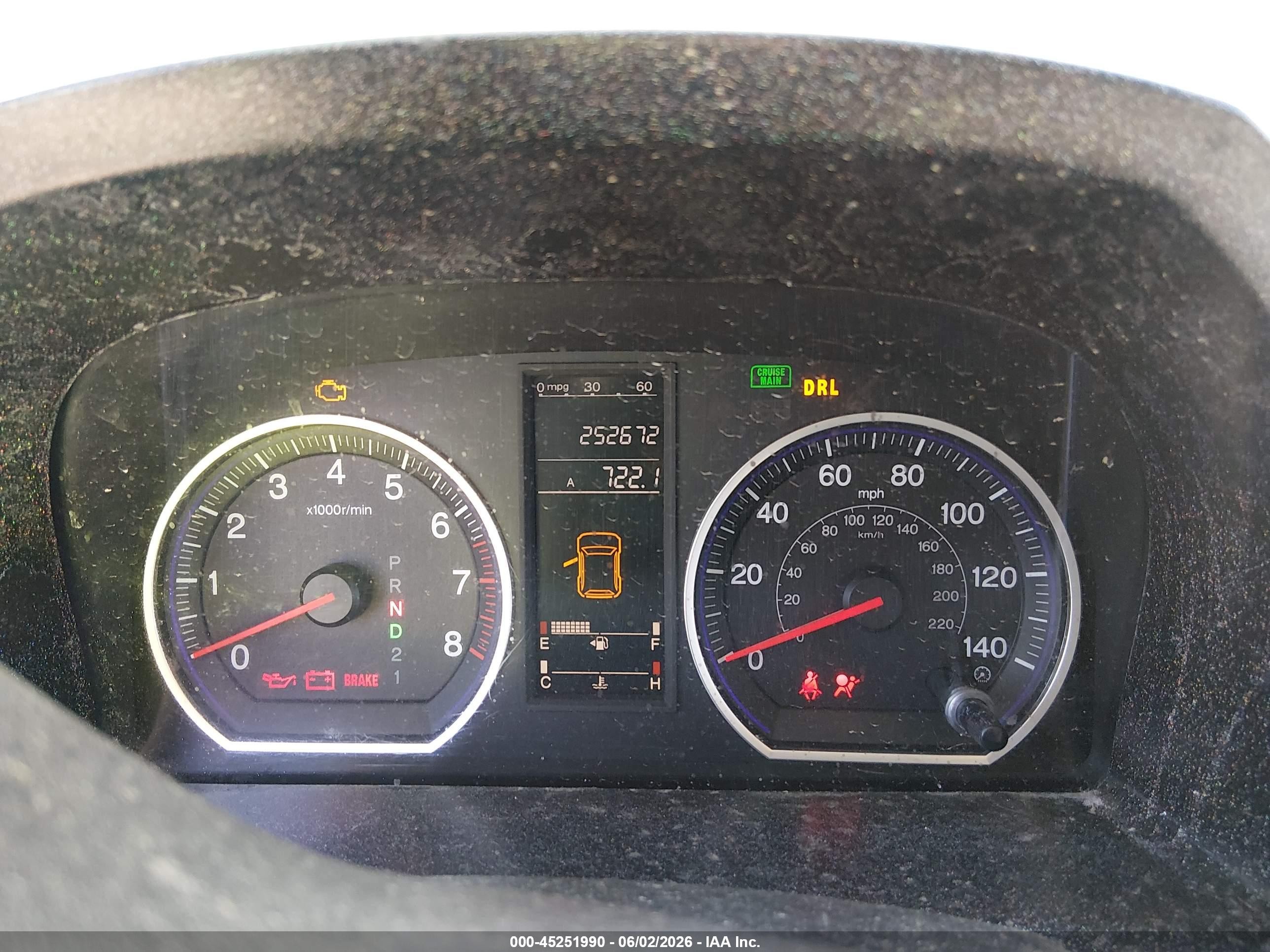 2009 Honda Cr-v Lx Silver vin: 5J6RE38329L003707