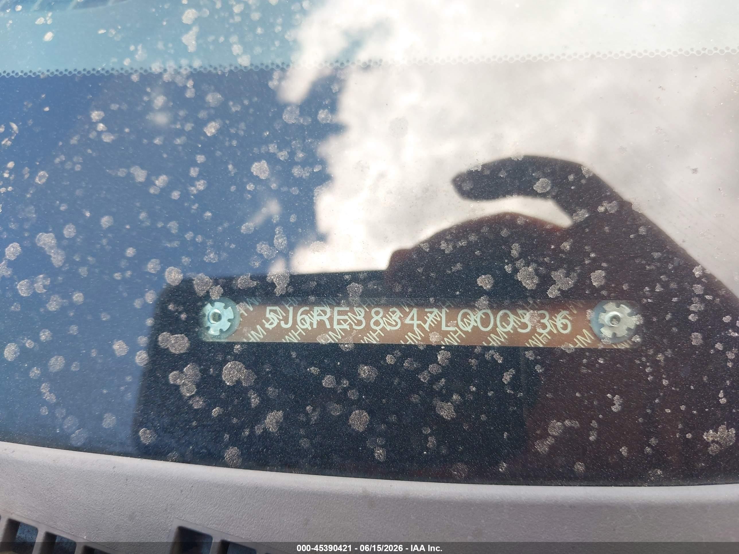 2007 Honda Cr-v Lx Teal vin: 5J6RE38347L000336