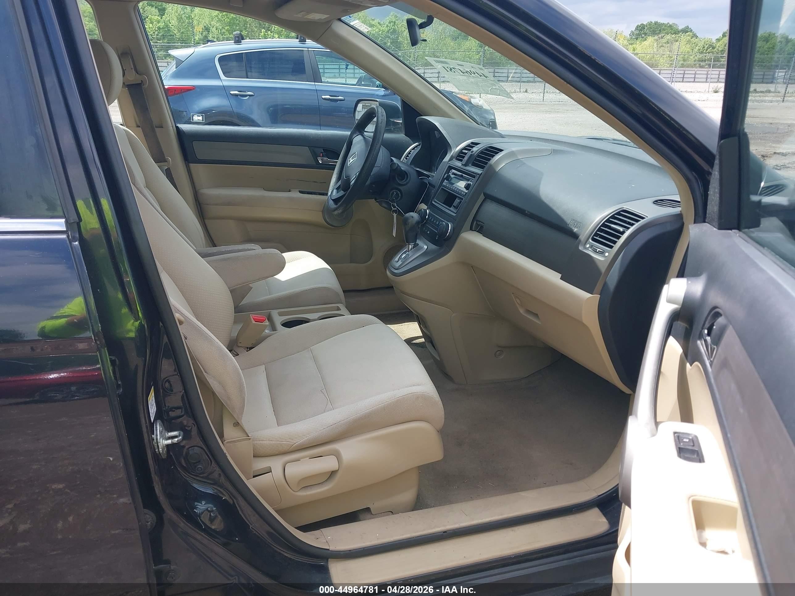 2007 Honda Cr-v Lx Blue vin: 5J6RE38347L000658