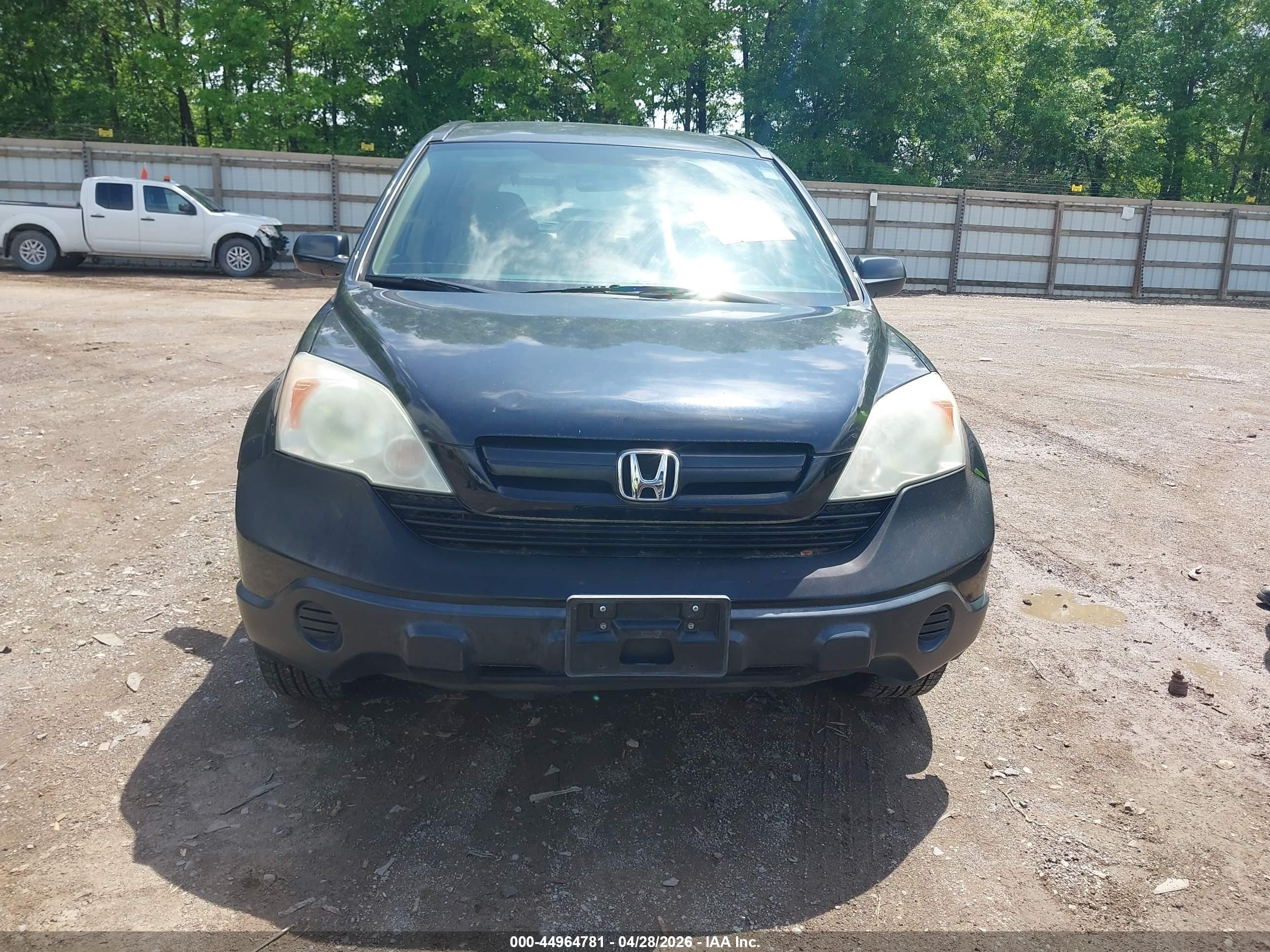 2007 Honda Cr-v Lx Blue vin: 5J6RE38347L000658