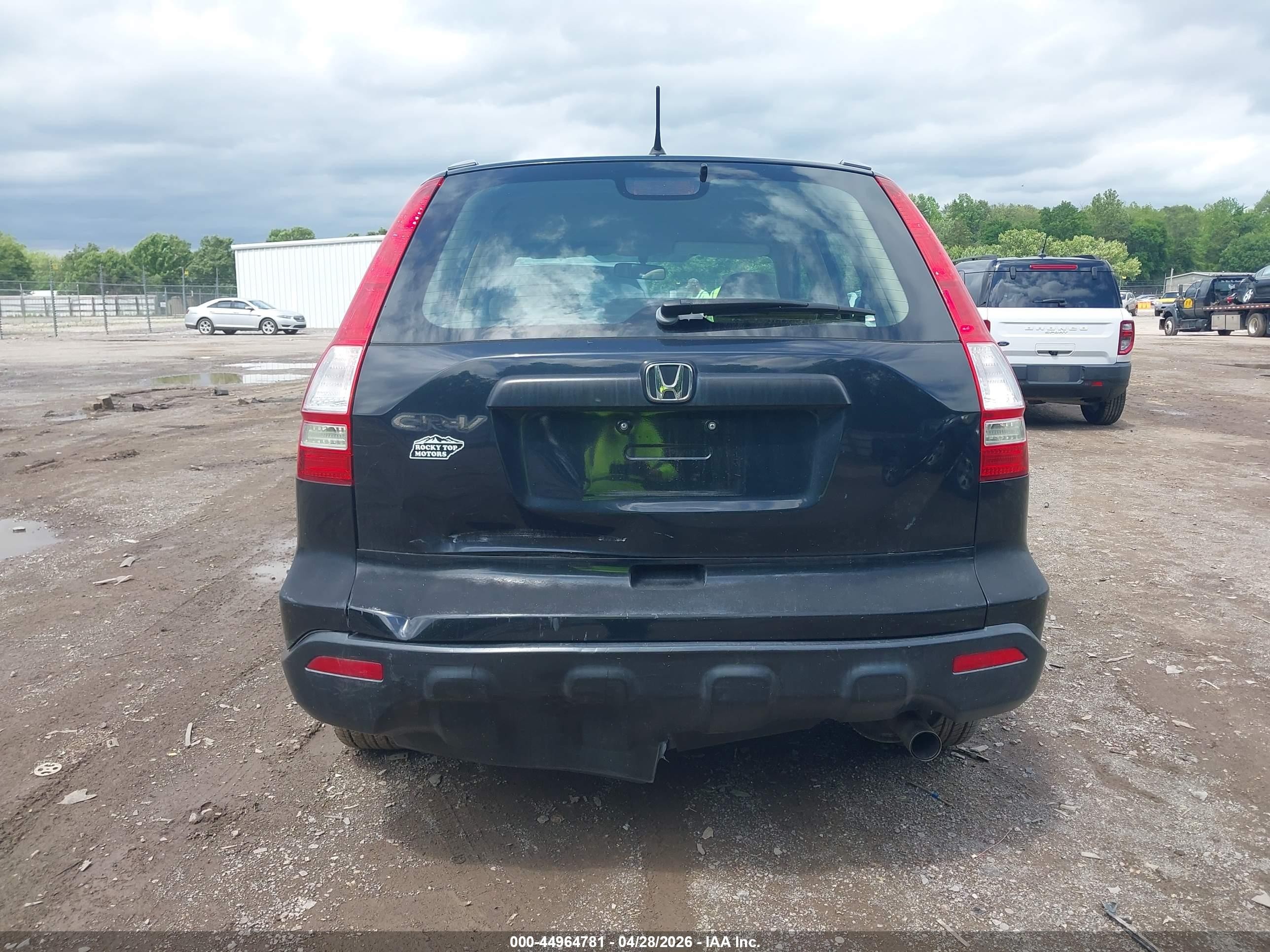 2007 Honda Cr-v Lx Blue vin: 5J6RE38347L000658
