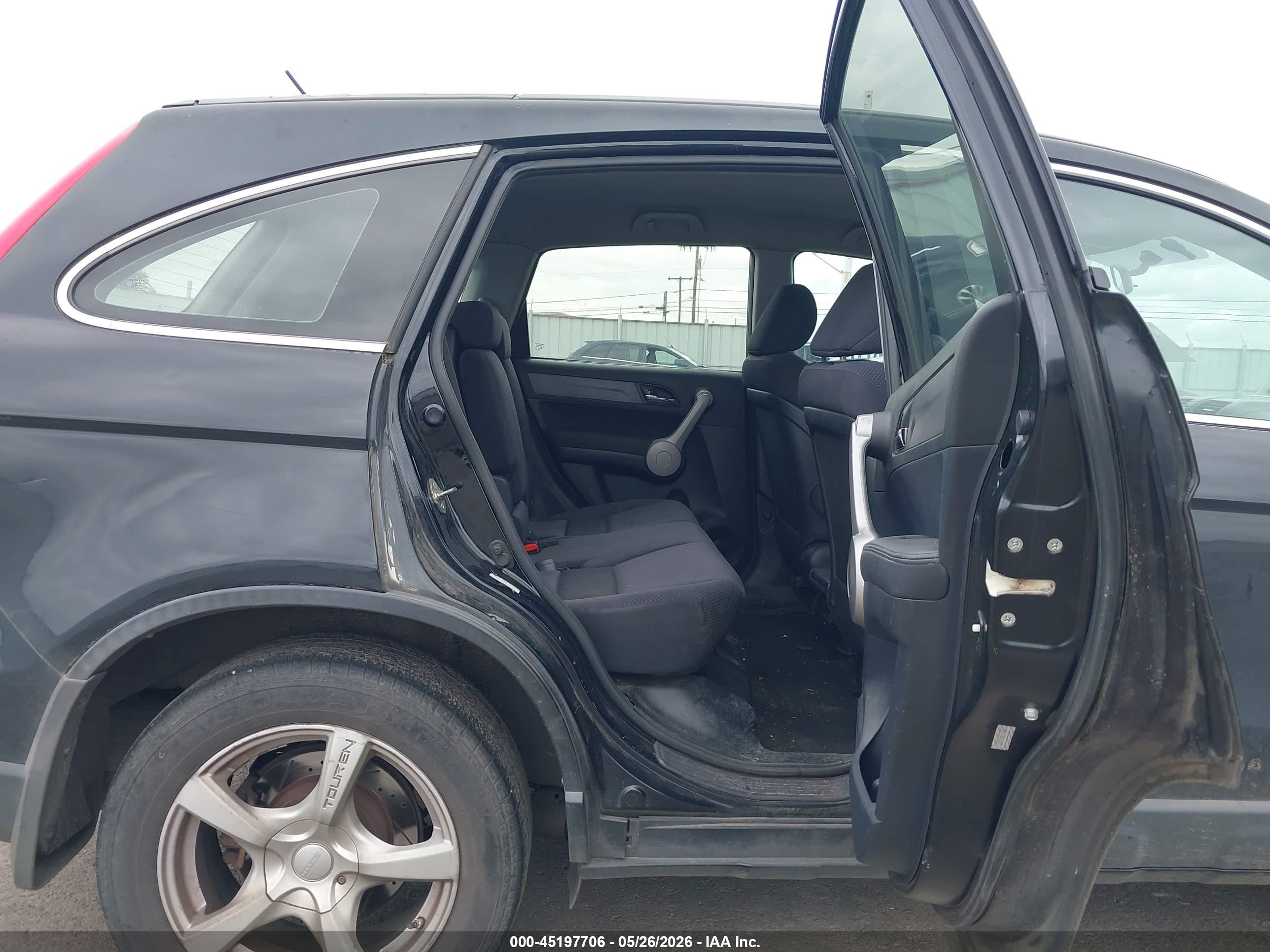 2007 Honda Cr-v Lx Black vin: 5J6RE38347L800375