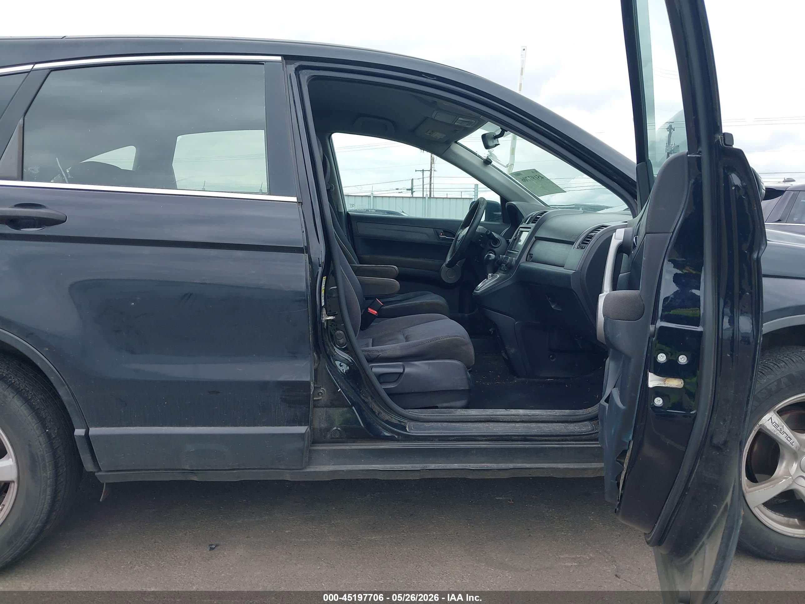 2007 Honda Cr-v Lx Black vin: 5J6RE38347L800375