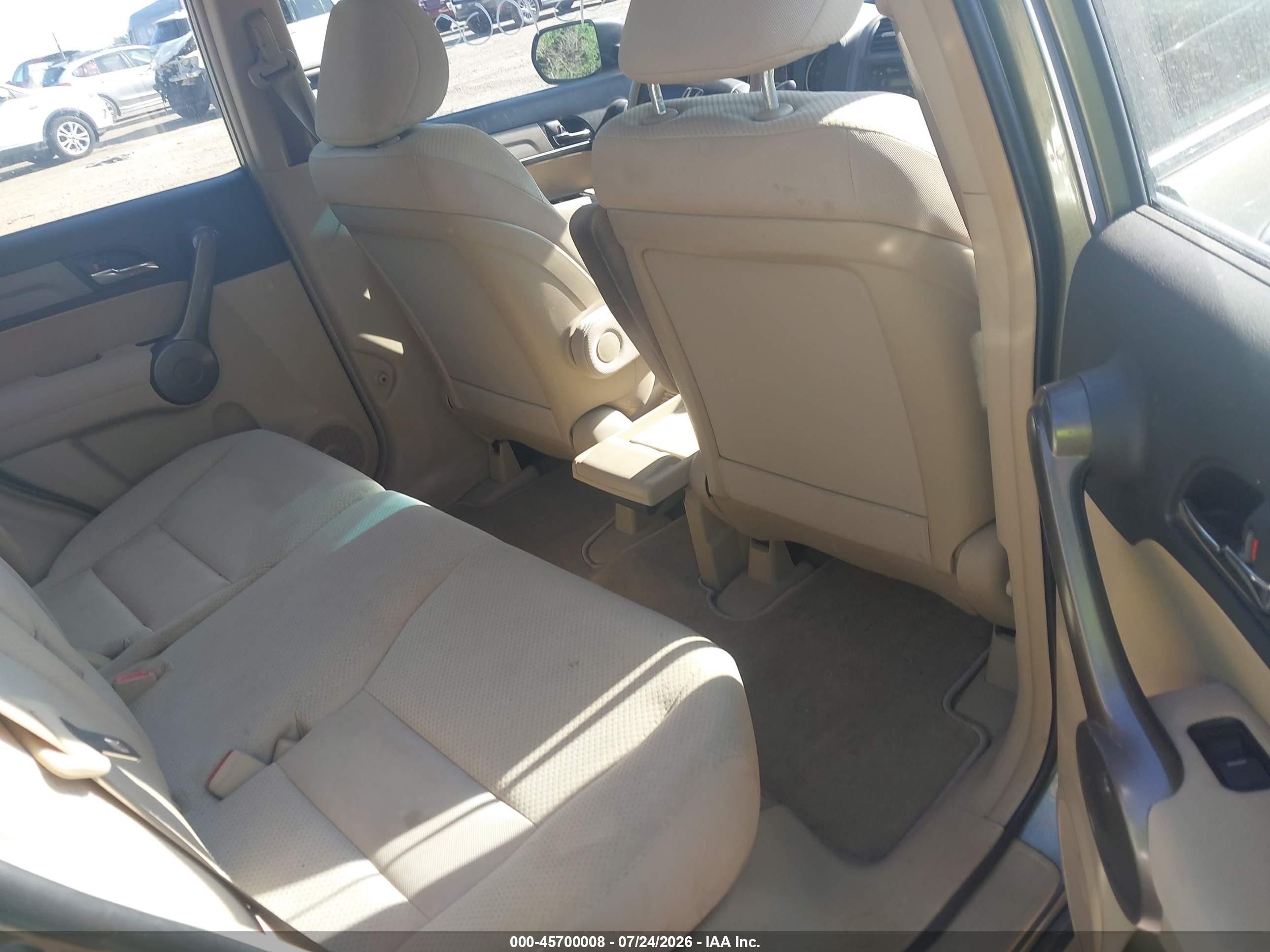 2008 Honda Cr-v Lx Green vin: 5J6RE38348L005991