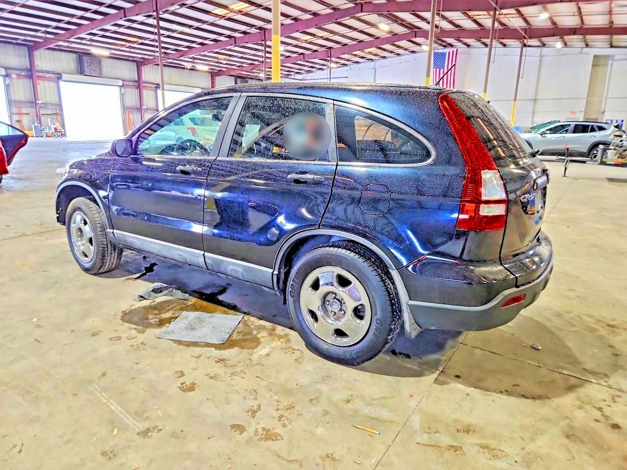 2009 Honda Cr-v Lx Blue vin: 5J6RE38349L024560