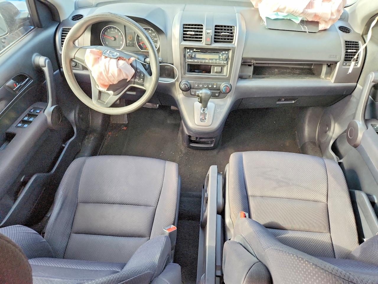 2009 Honda Cr-v Lx Blue vin: 5J6RE38349L024560