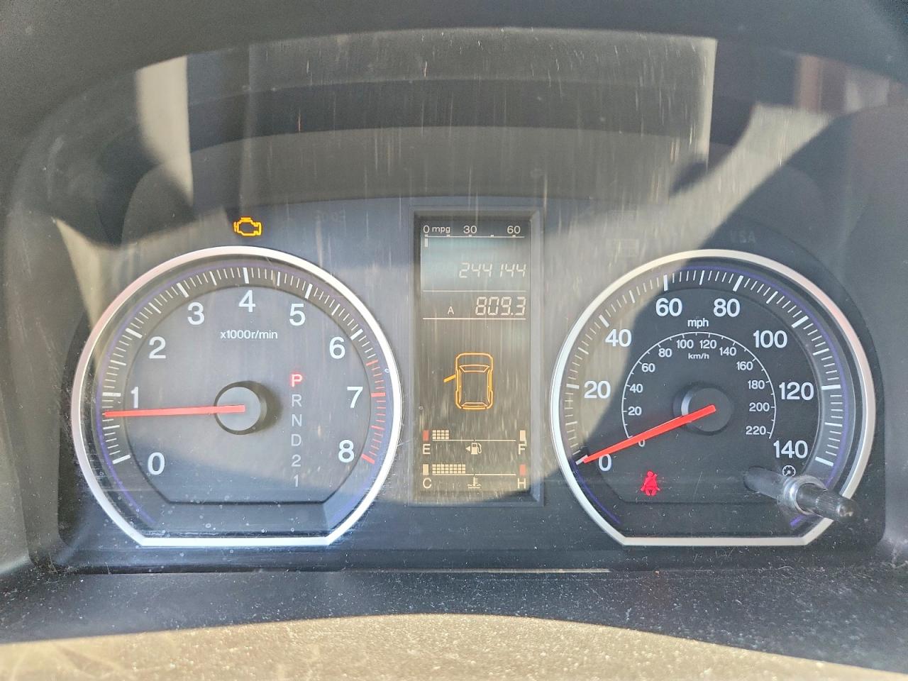 2009 Honda Cr-v Lx Серебряный vin: 5J6RE38349L028513