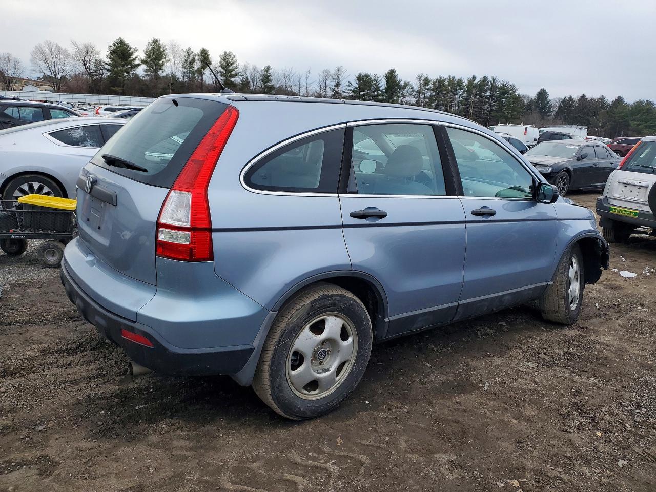 2007 Honda Cr-v Lx Серебряный vin: 5J6RE38357L001060